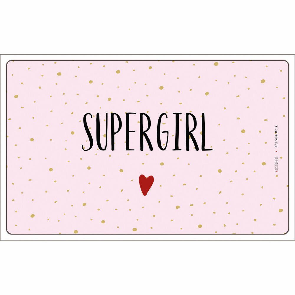 PPD Frühstücksbrett Tray Supergirl, Kunststoff