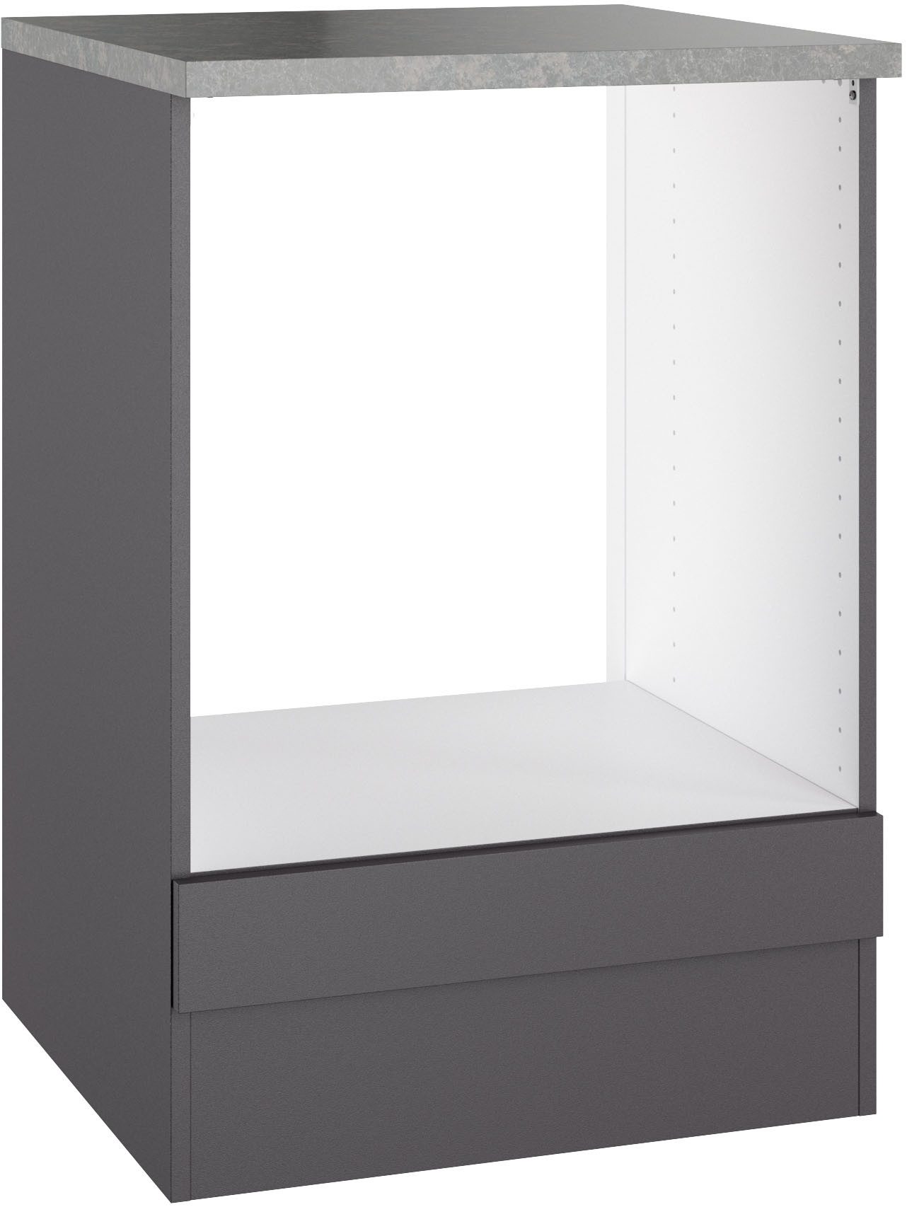 OPTIFIT Herdumbauschrank OPTImulti Breite 60 cm, inkl. Arbeitspaltte und Sockel
