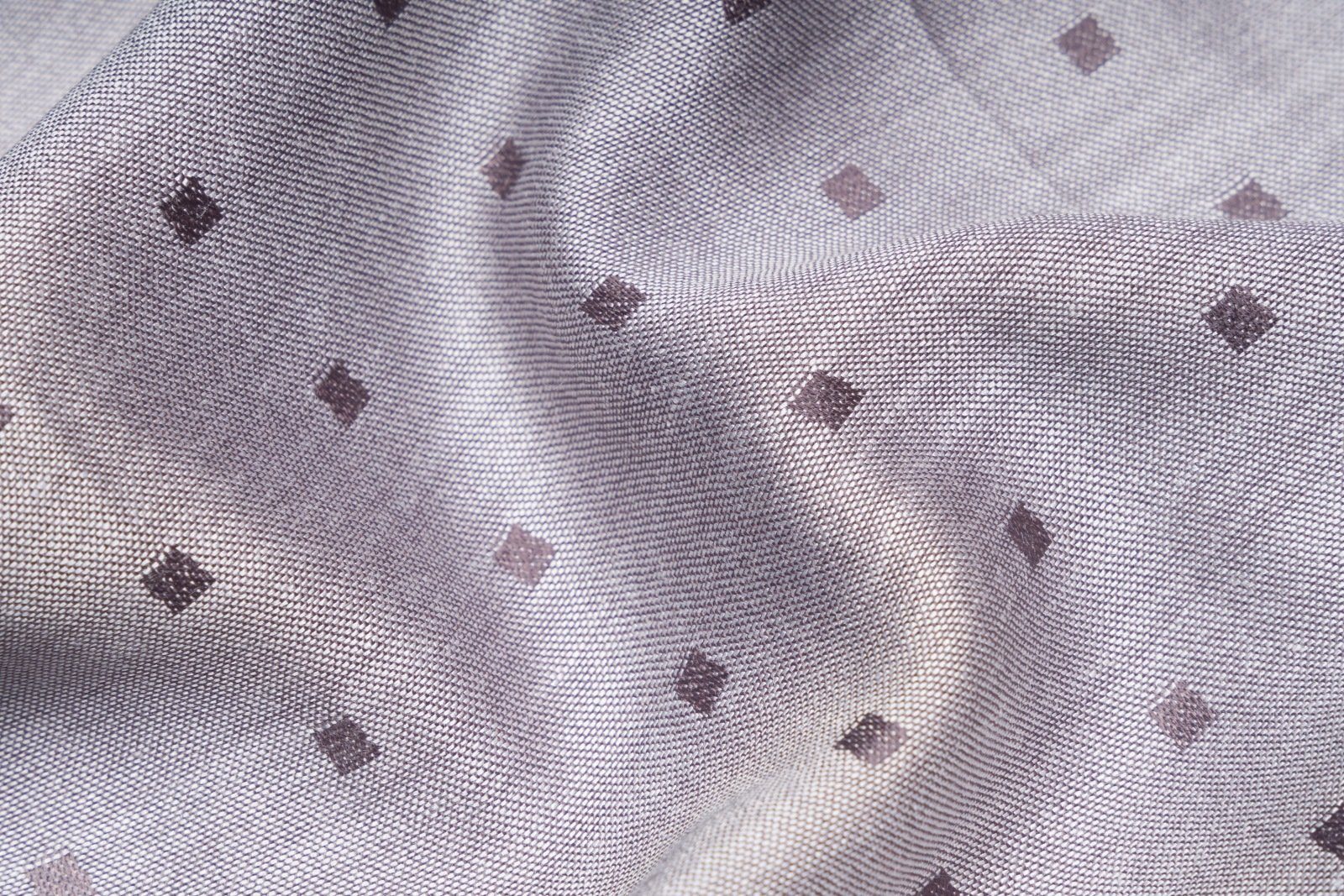 Taupe-Grau (1-St), Edler Quadratischem Muster Schal mit styleBREAKER Modeschal,