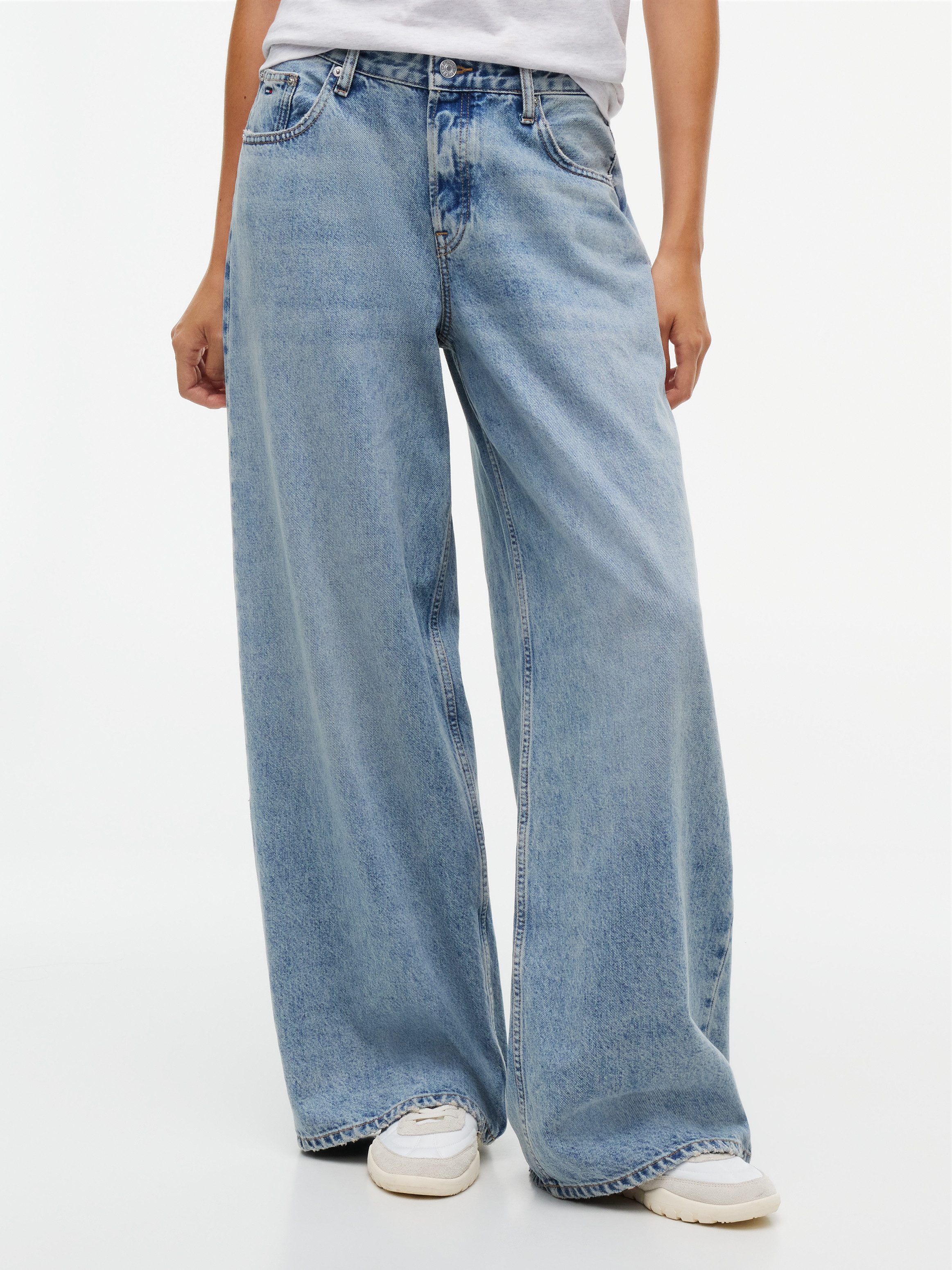 Tommy Jeans Loose-fit-Jeans DAISY LOW RISE LOOSE DJ5014 Baumwollmischung