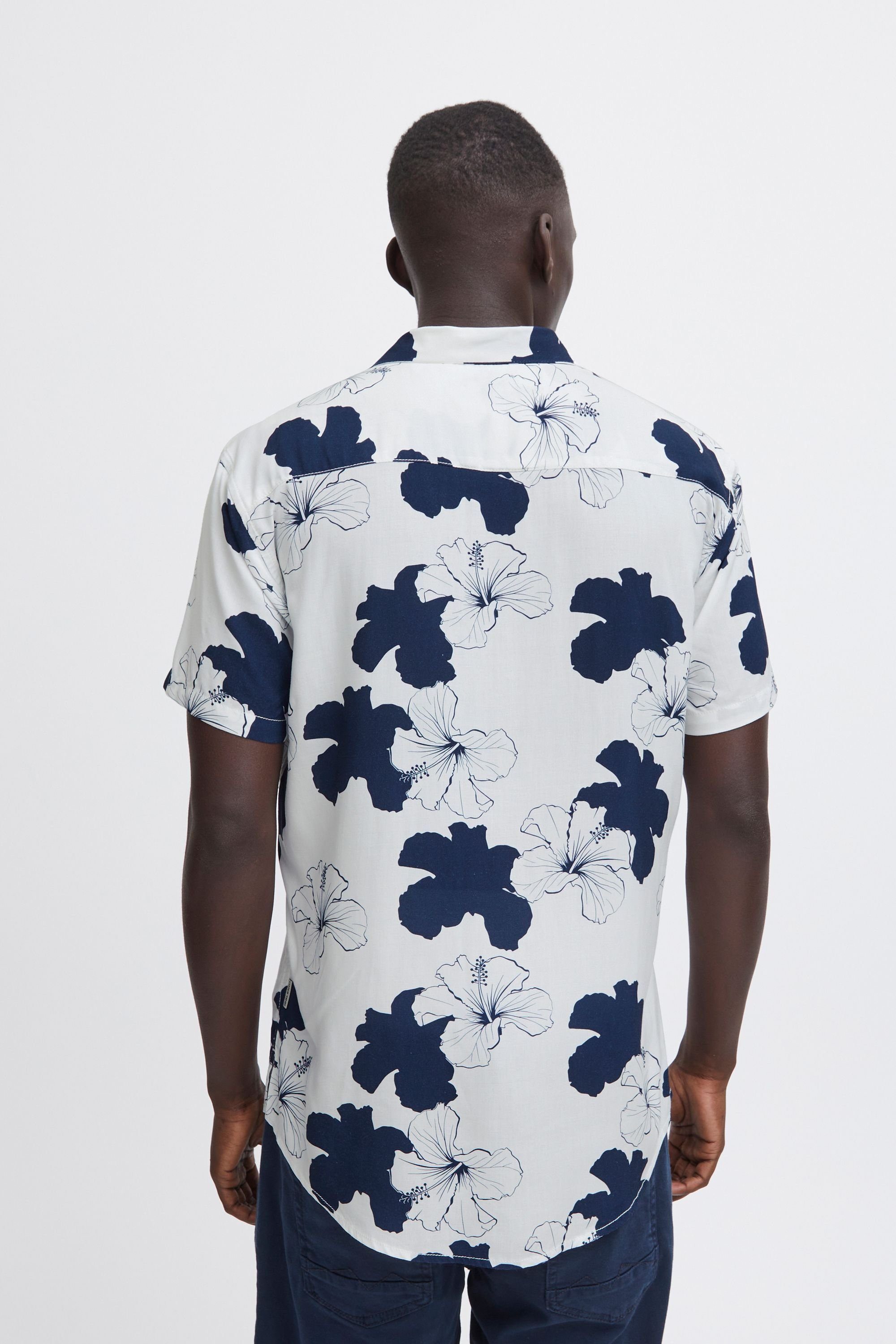 Blend Kurzarmhemd BHShirt Lässiges florales Kurzarmhemd