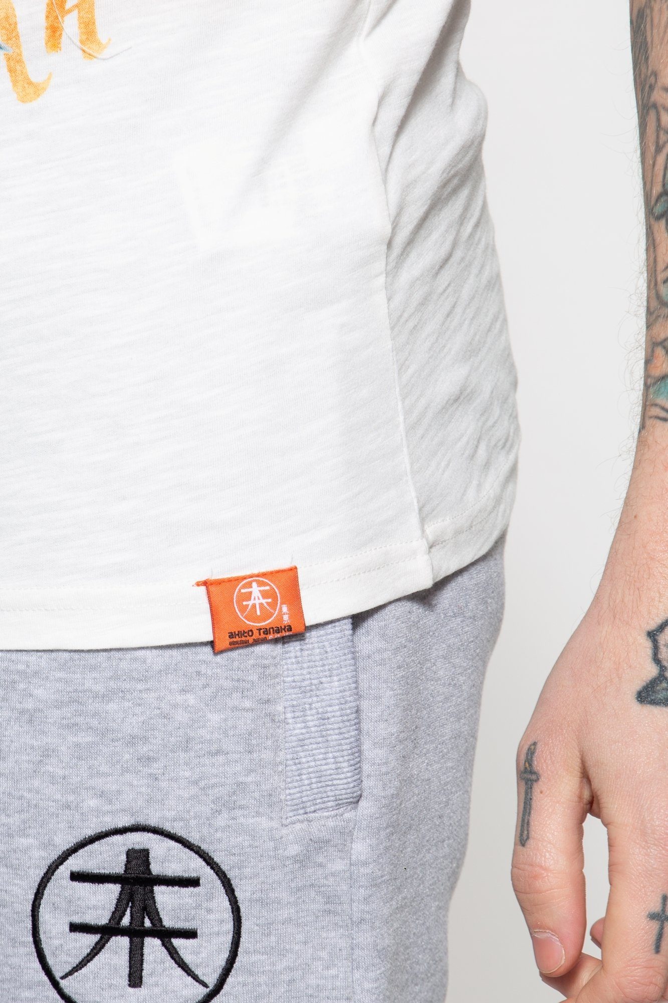 Akito Tanaka Print-Shirt Dragon Anchor (1-tlg) mit starkem Frontprint