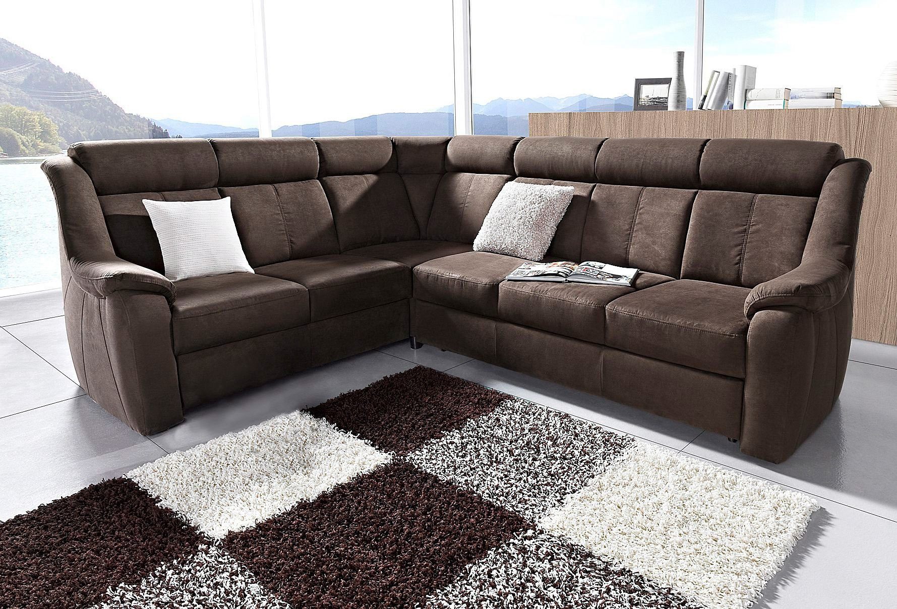 sit&more Ecksofa Basel L-Form, wahlweise mit günstig online kaufen