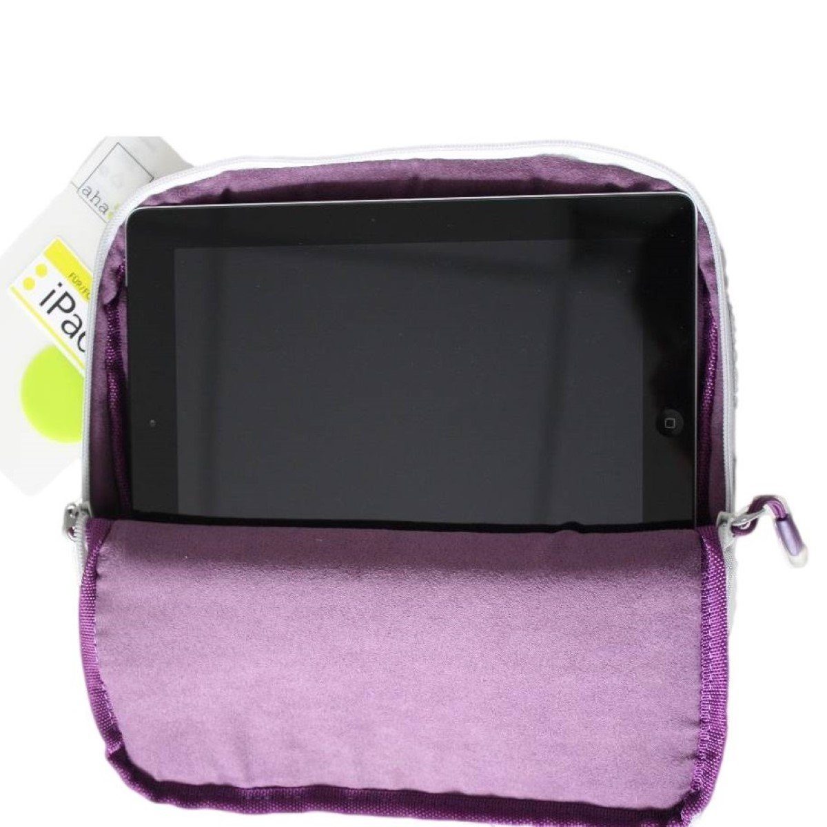 aha Laptoptasche Cover Botanic Tasche Schutz-Hülle Case Sleeve, Anti-Kratz Zubehörfach Trage-Griff für Tablet PC bis 11" Mini Notebook