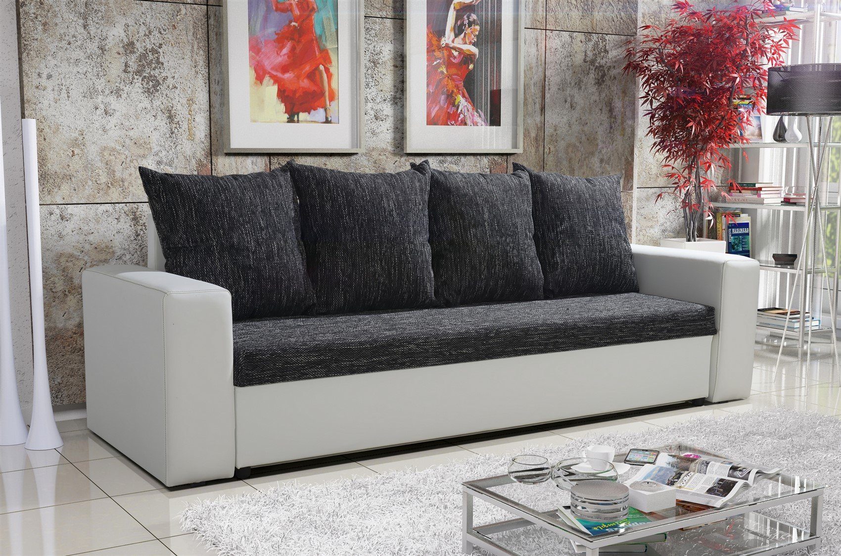Fun Möbel Sofa Sofa-Set NINA 3-1-1 günstig online kaufen