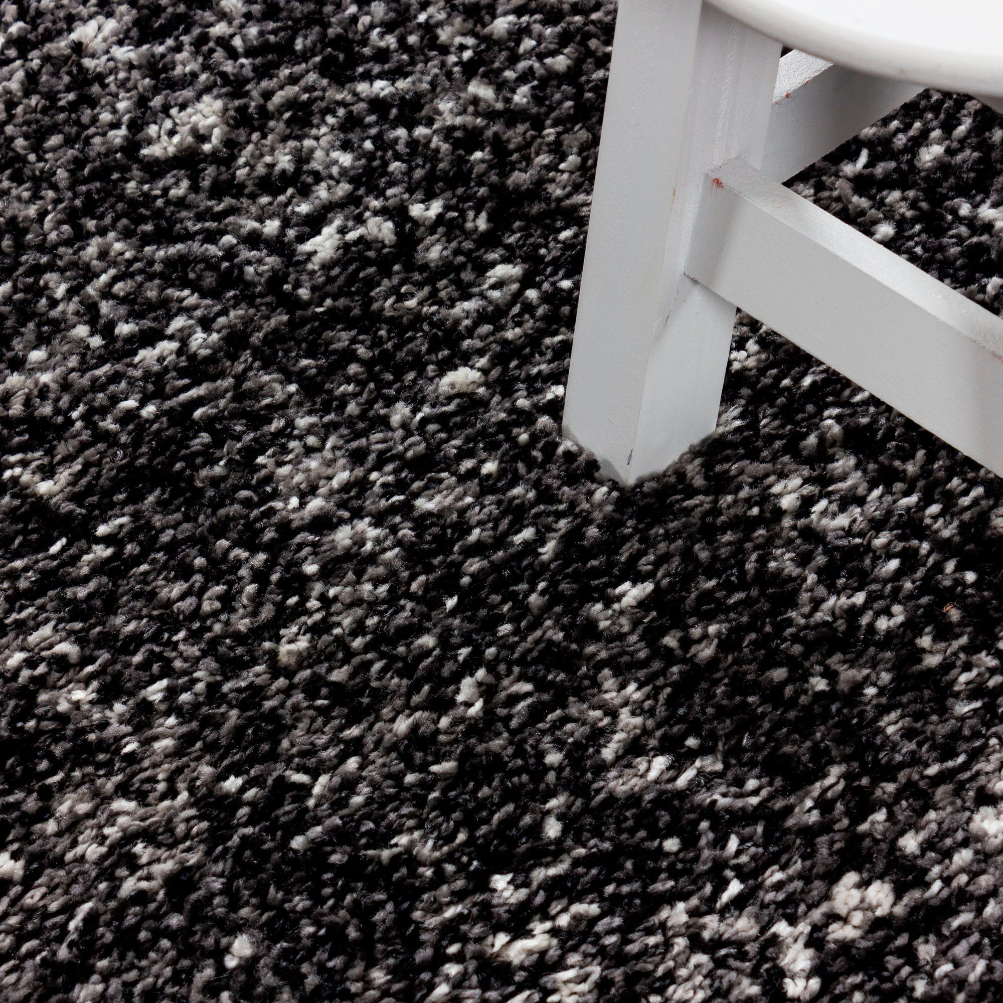 Ayyildiz Teppiche Hochflor-Teppich »Enjoy Shaggy«, rund, 50 mm Höhe, melier günstig online kaufen
