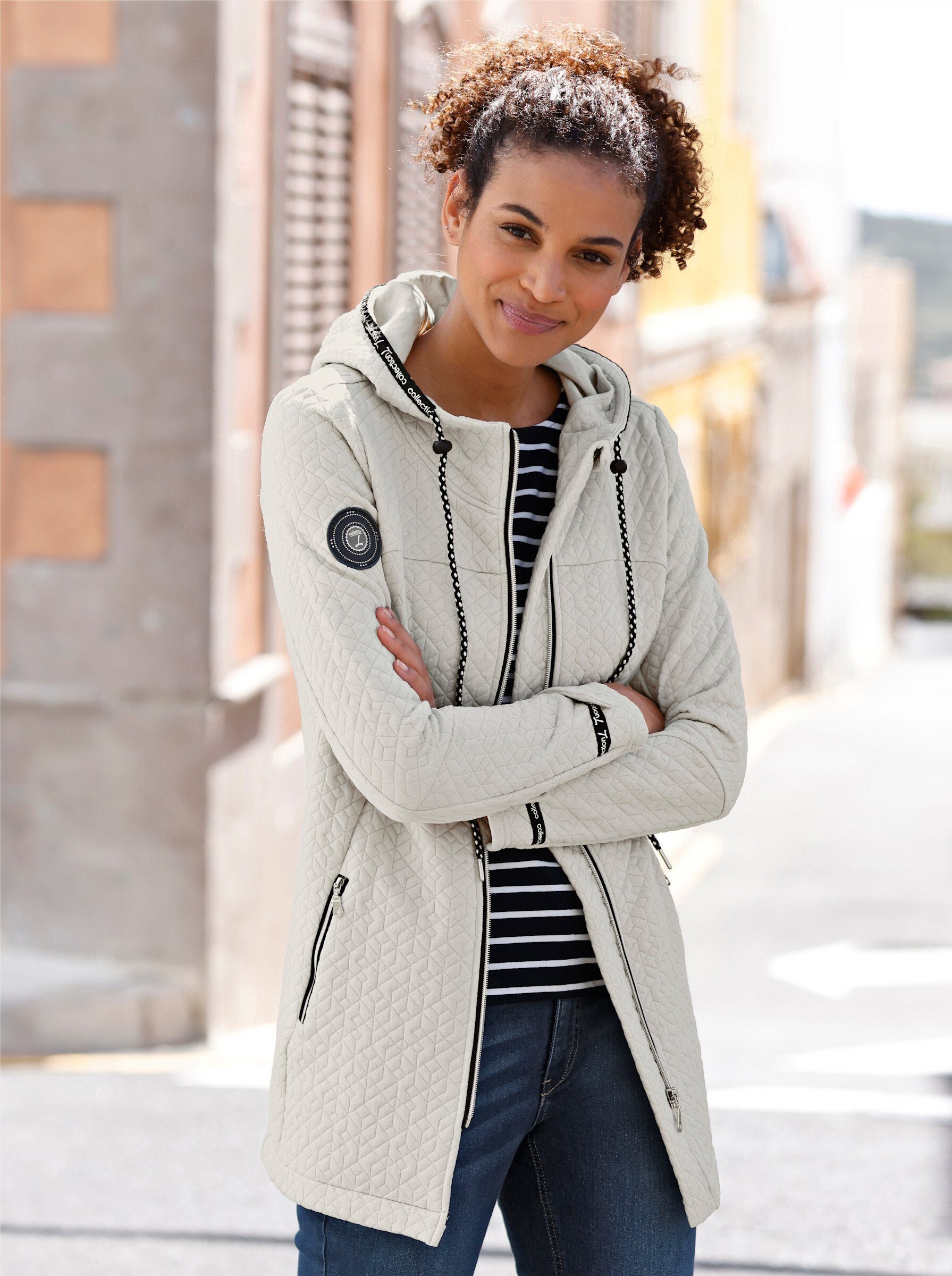 Witt Shirtjacke Jersey-Jacke Langarm