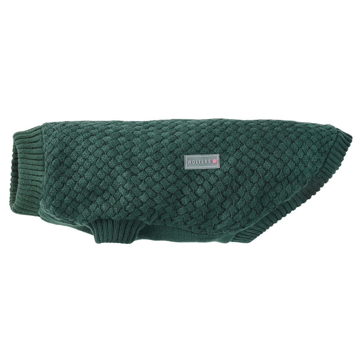 Wolters Hundepullover Strickpullover Square piniengrün