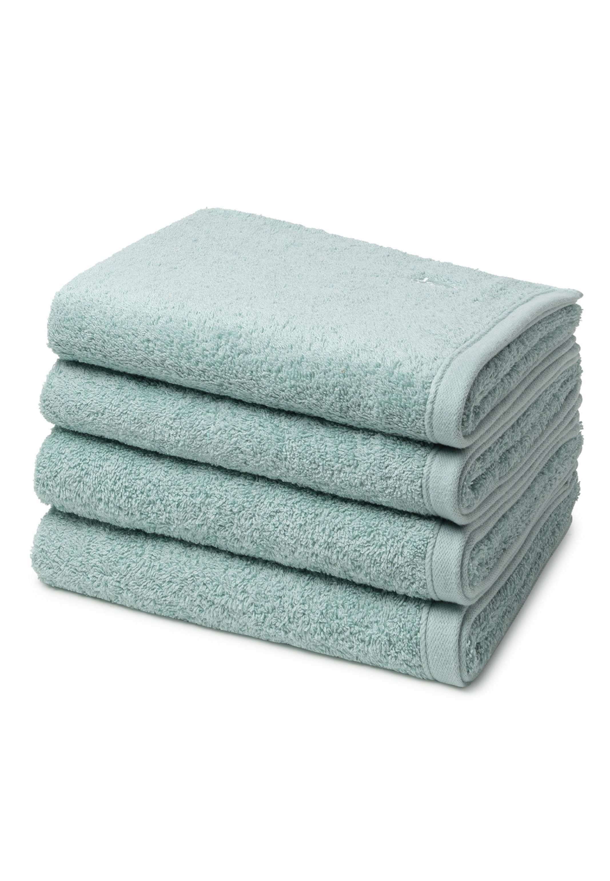 ROSS Handtuch Set Vita, Walkfrottee, (Spar-Set, 4-tlg), 4 X Handtuch - im  Set - Baumwolle - Weich und saugstark