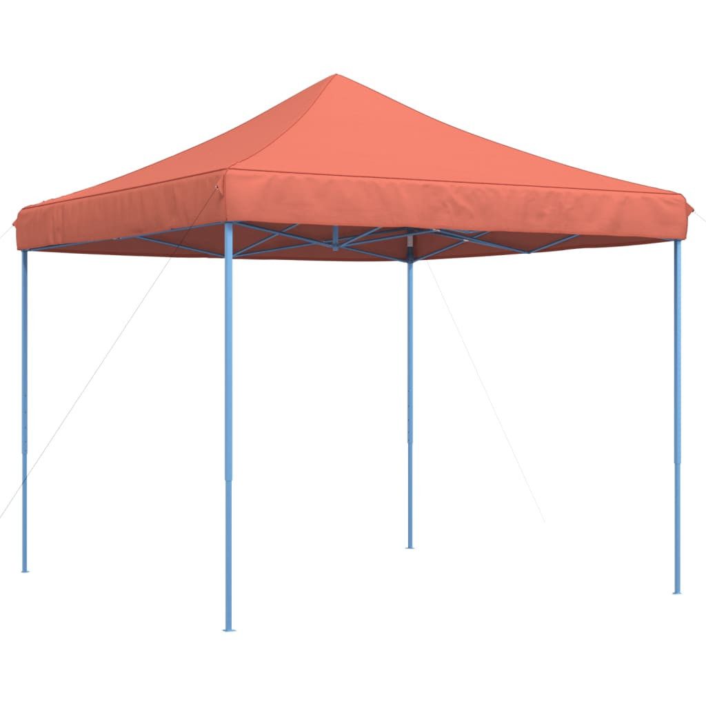 Partyzelt Partyzelt Faltbar Pop-Up Terrakottarot 292x292x315 cm