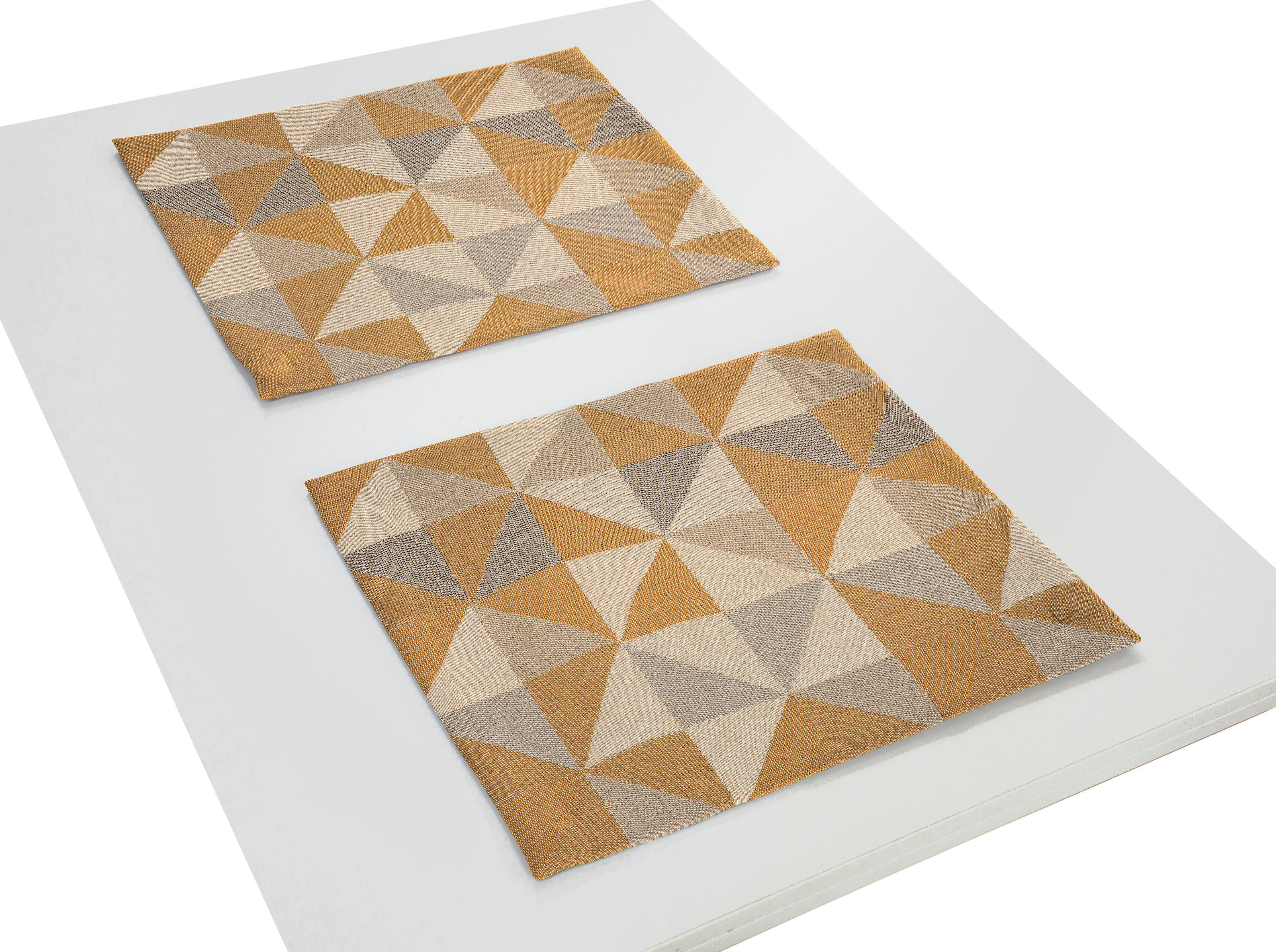 Adam Platzset Tischset Bio Bel, (13-St), Made in Germany, für 6 Personen