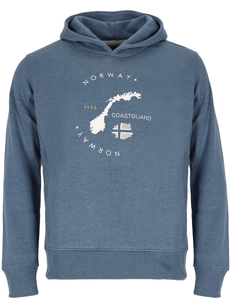 Coastguard Kapuzenpullover Herren Sweathoody mit Frontprint günstig online kaufen