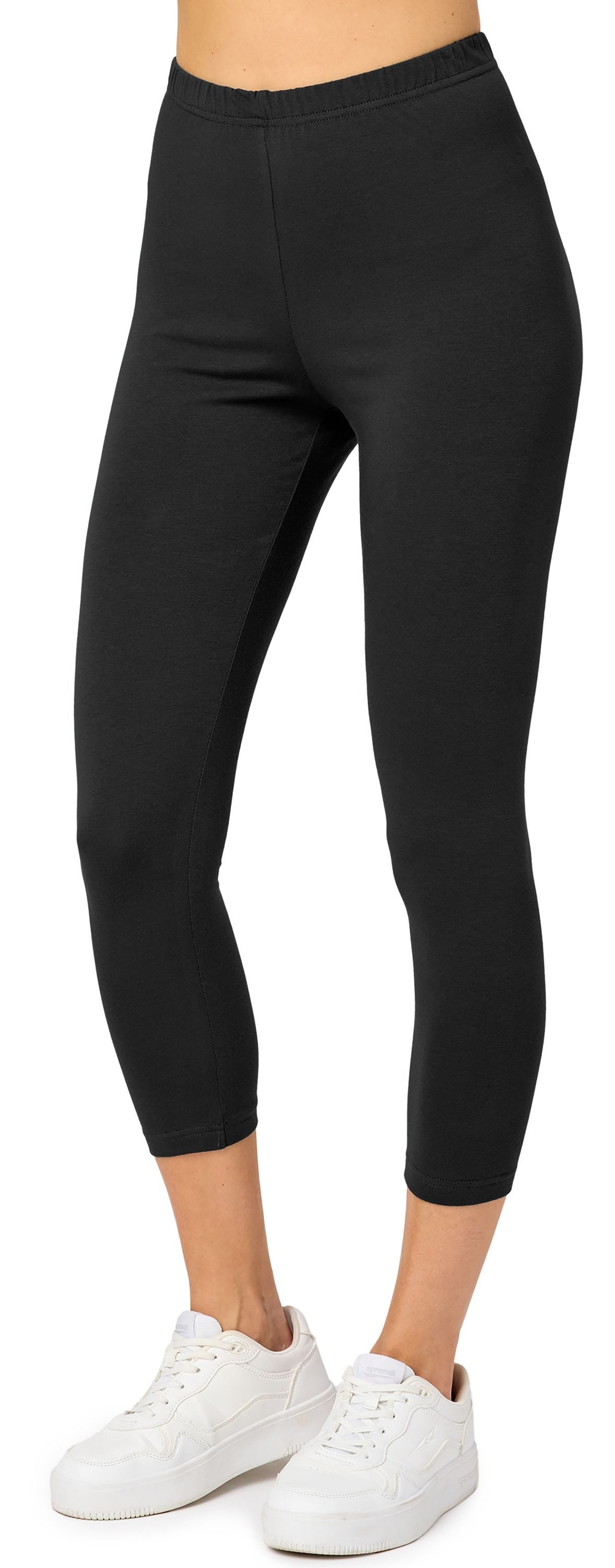 Merry Style Leggings Caprihose Damen 3/4 Hose MS10-199 (1-tlg) aus Baumwolle