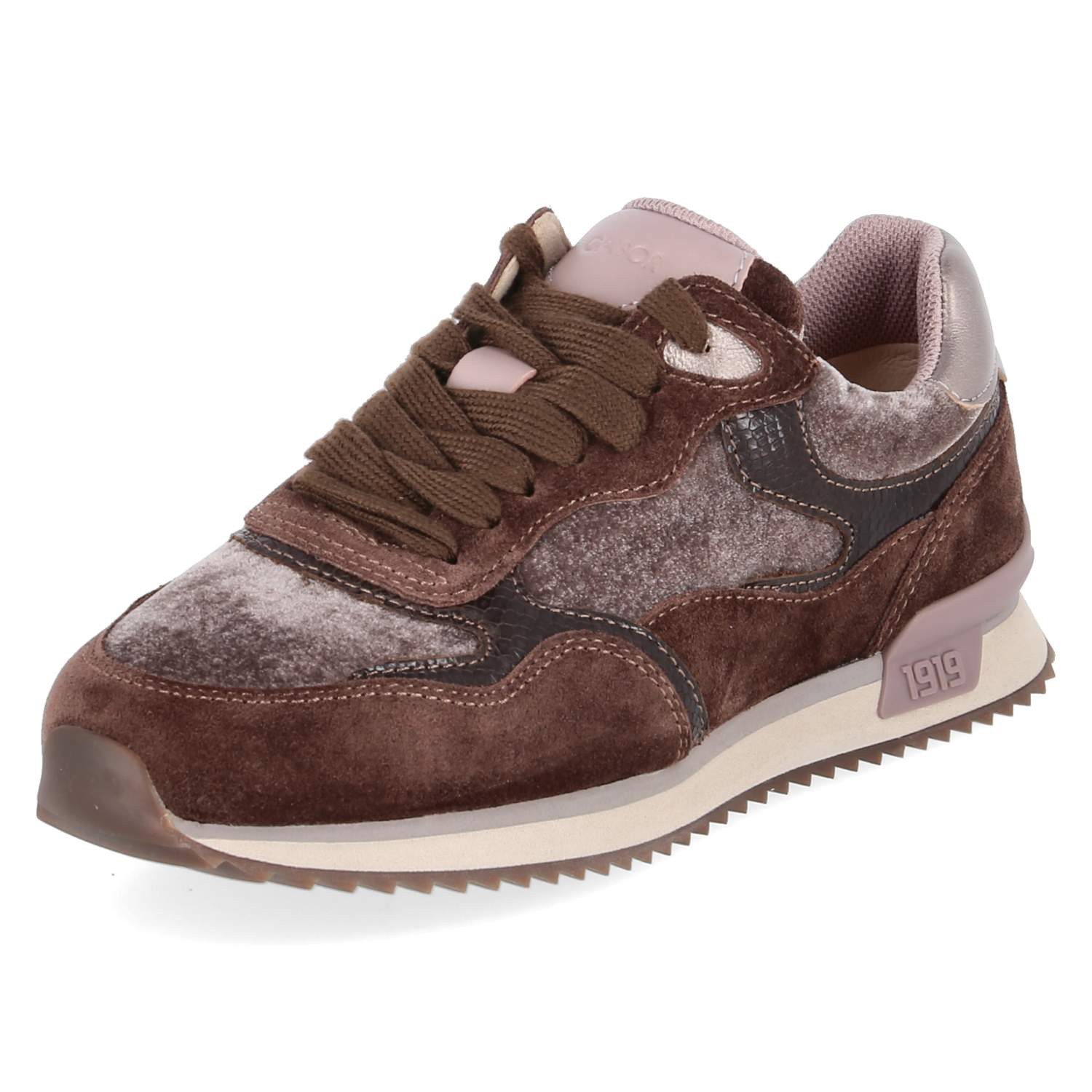Gabor Gabor 6002.03.003 Damen Leder & Textil brown Schnürschuh