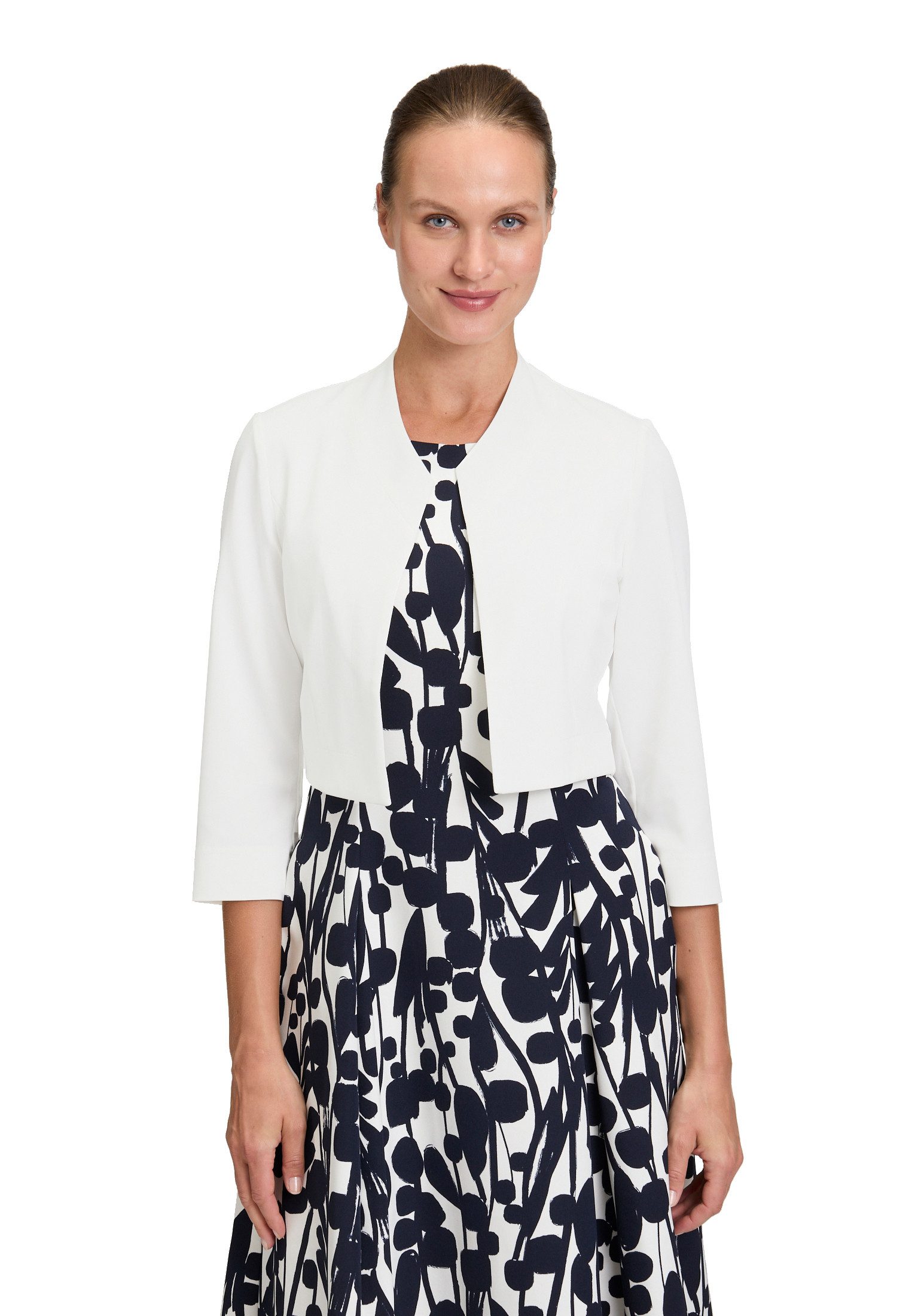 Sweatjacke Vera Mont Damen Bolero-Jacke figurbetont