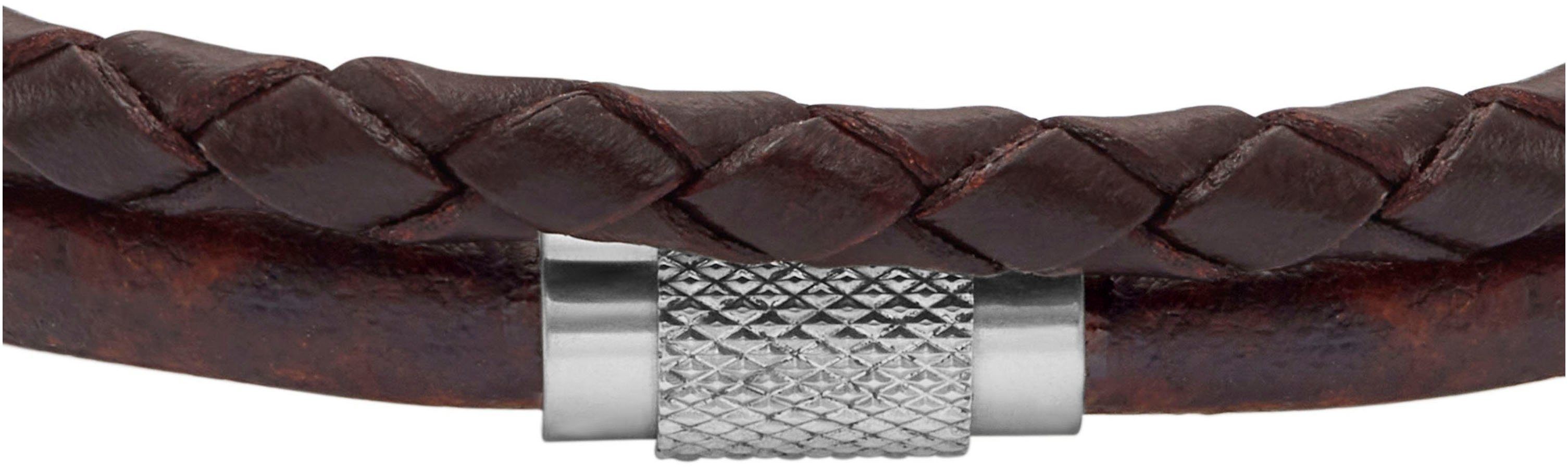 Fossil Armband Schmuck Geschenk Edelstahl Leder Armschmuck JEWELRY