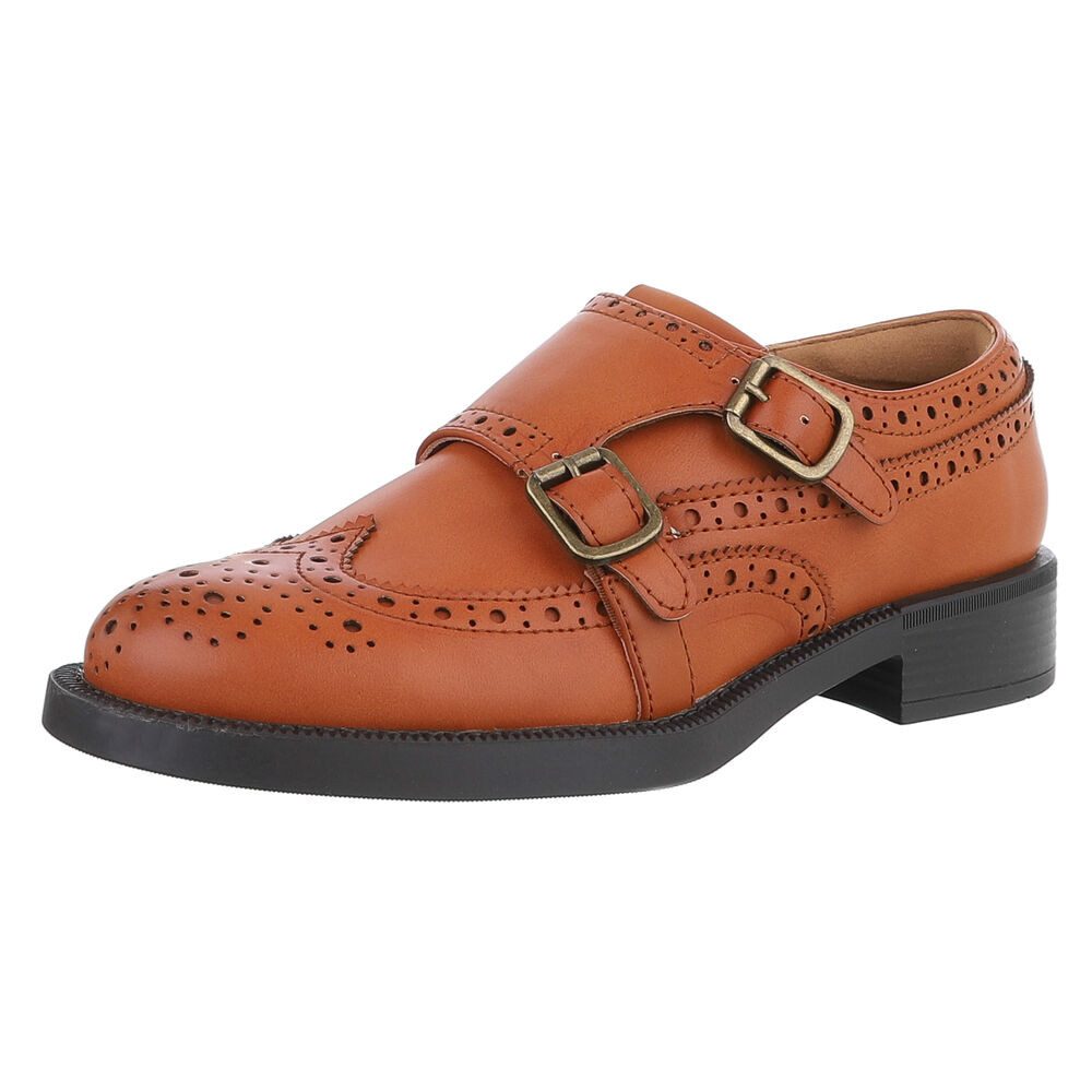 Ital-Design Damen Mokassins Freizeit Slipper (88930650) Blockabsatz Slipper günstig online kaufen