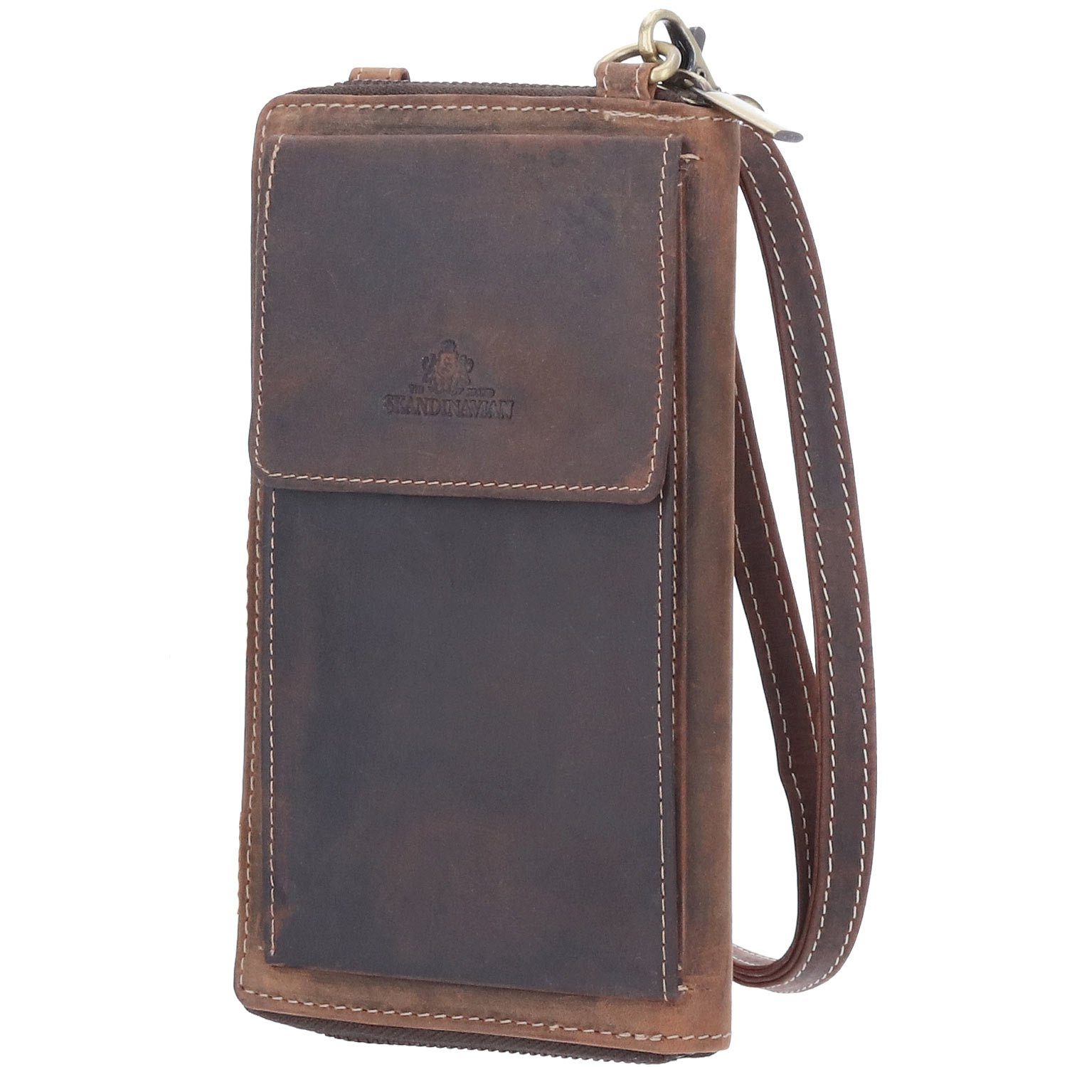 The Skandinavian Brand Umhängetasche The Skandinavian Brand Leder Multifunk günstig online kaufen