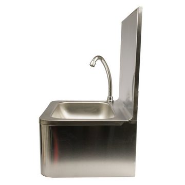 AcMax Einbauwaschbecken Handwaschbecken Edelstahl Waschbecken Gastro Hygienebecken