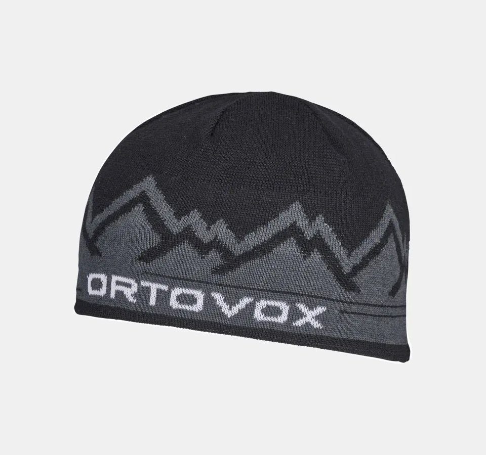 Strickmütze PEAK BEANIE Ortovox 90201 black raven