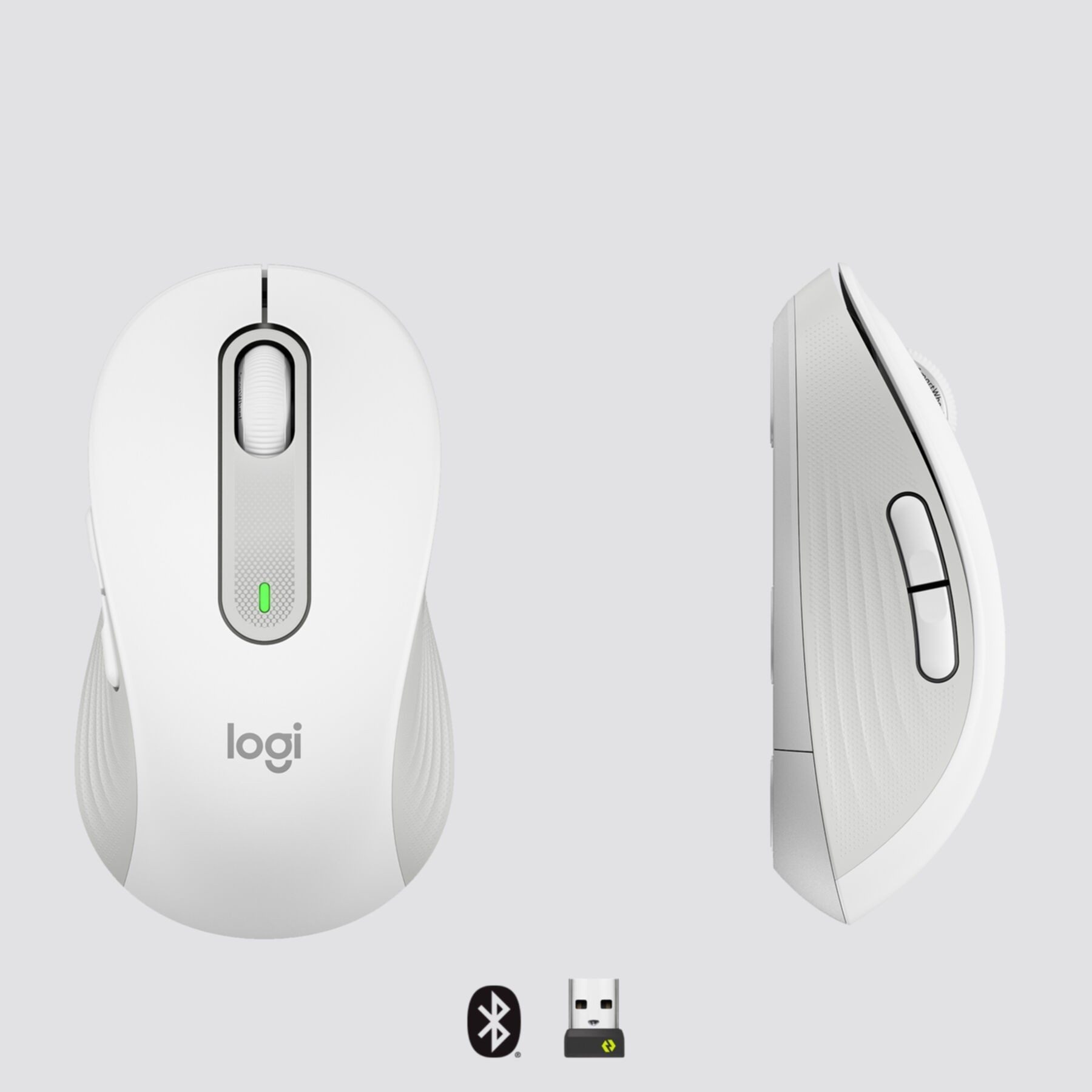 Logitech Signature M650 Maus (RF kabellos + Bluetooth)