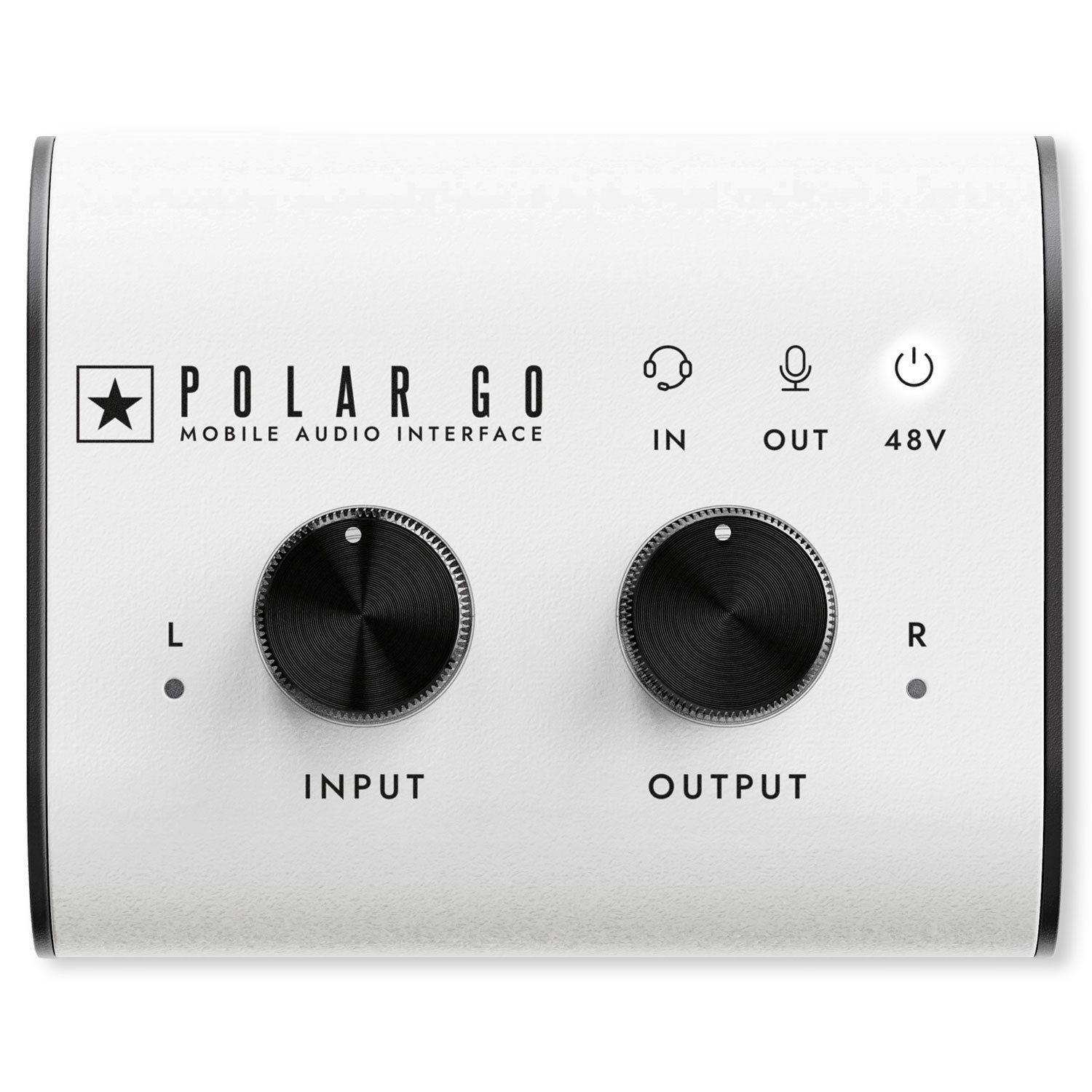 Blackstar Blackstar Audio-Interface Polar GO mobiles 2-Kanal Interface Digitales Aufnahmegerät (Mobiles Audio-Interface mit eingebauten Mikrofonen)