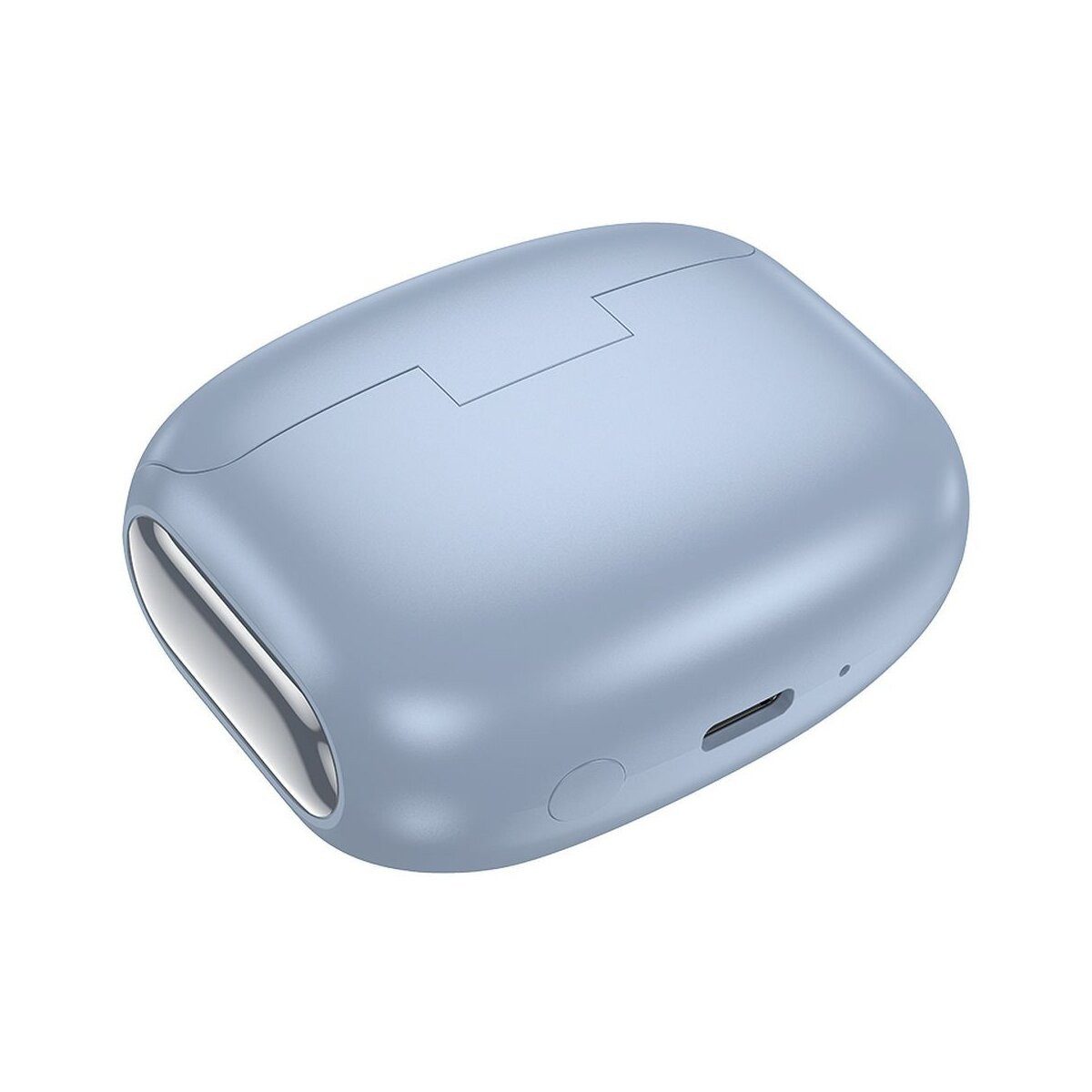 hoco. HOCO EQ21 TWS Kopfhörer ANC+ENC Touchscreen Case Blau Bluetooth-Kopfhörer