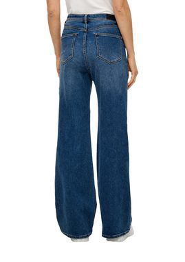 s.Oliver 5-Pocket-Jeans Suri Jeans / Regular Fit / High Rise / Wide Leg / Baumwollmix