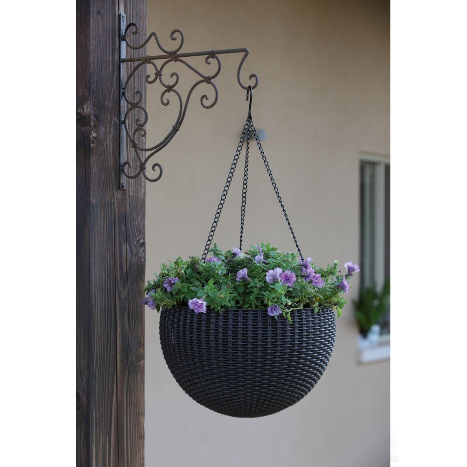 Keter Pflanzkübel 229544, Blumentopf mit Hängekette günstig online kaufen