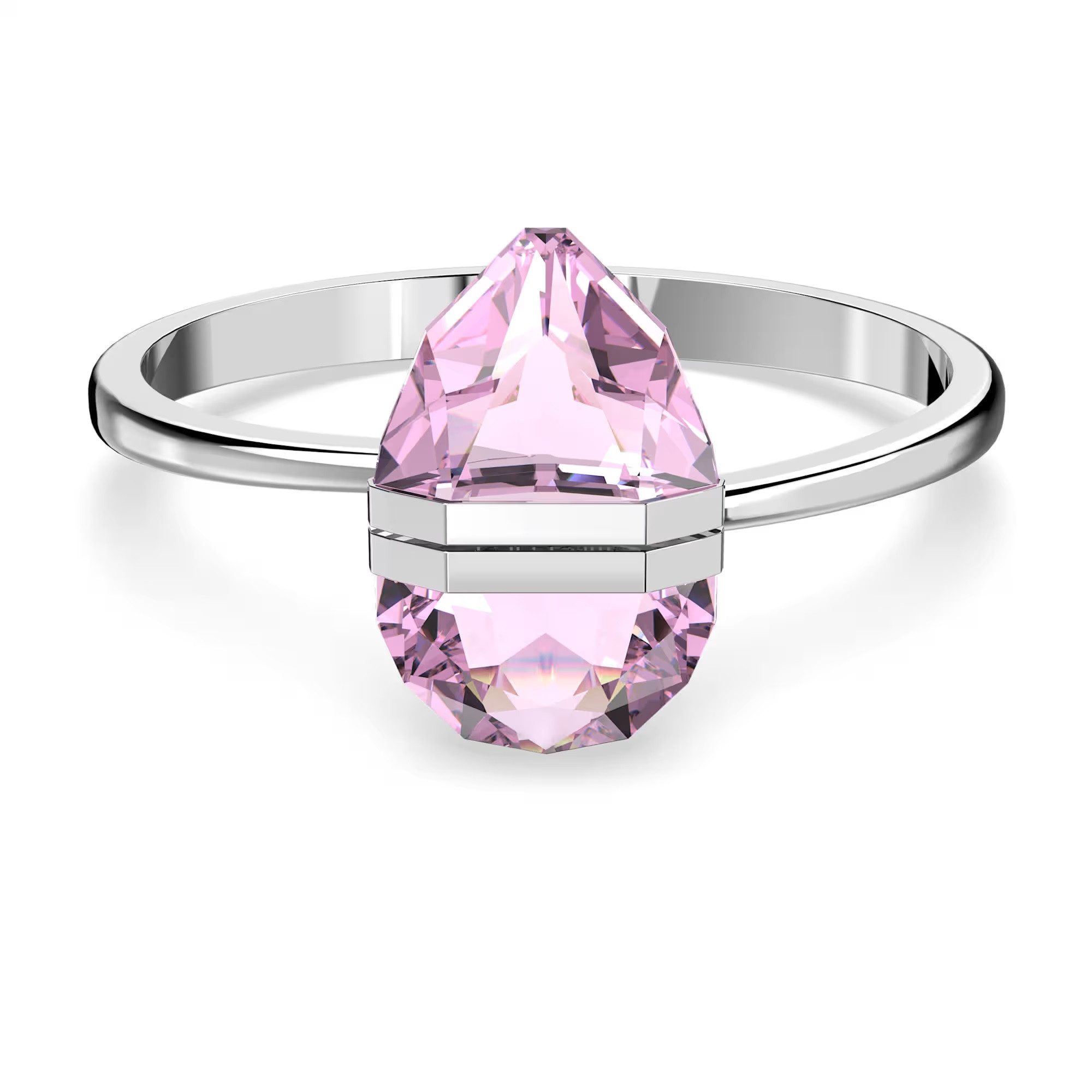 Swarovski Armreif Lucent Armreif Magnetischer Verschluss,Kristall, Rosa, St günstig online kaufen