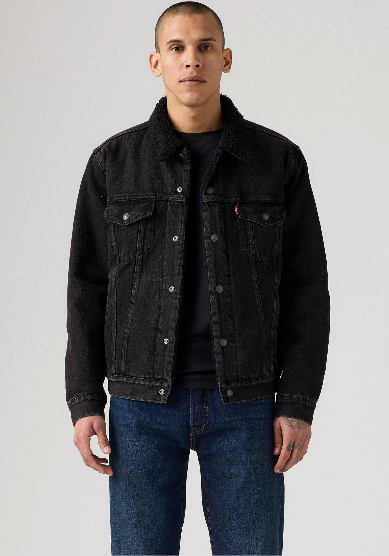 Levi's® Kurzjacke SHERPA mit Sherpa Fütterung günstig online kaufen