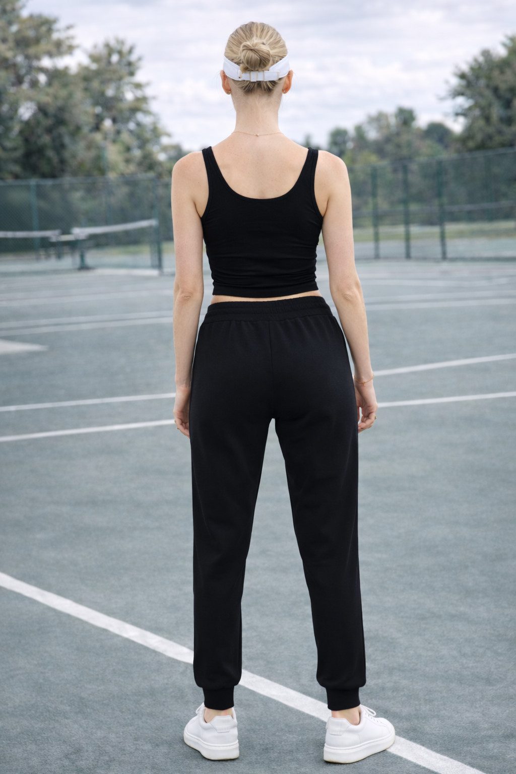 R-CAMP Jogginghose Jogginghose Damen Slim Fit Freizeithose Frauen (Packung, 1-tlg., aus Baumwolle) Baumwolle Sweathose