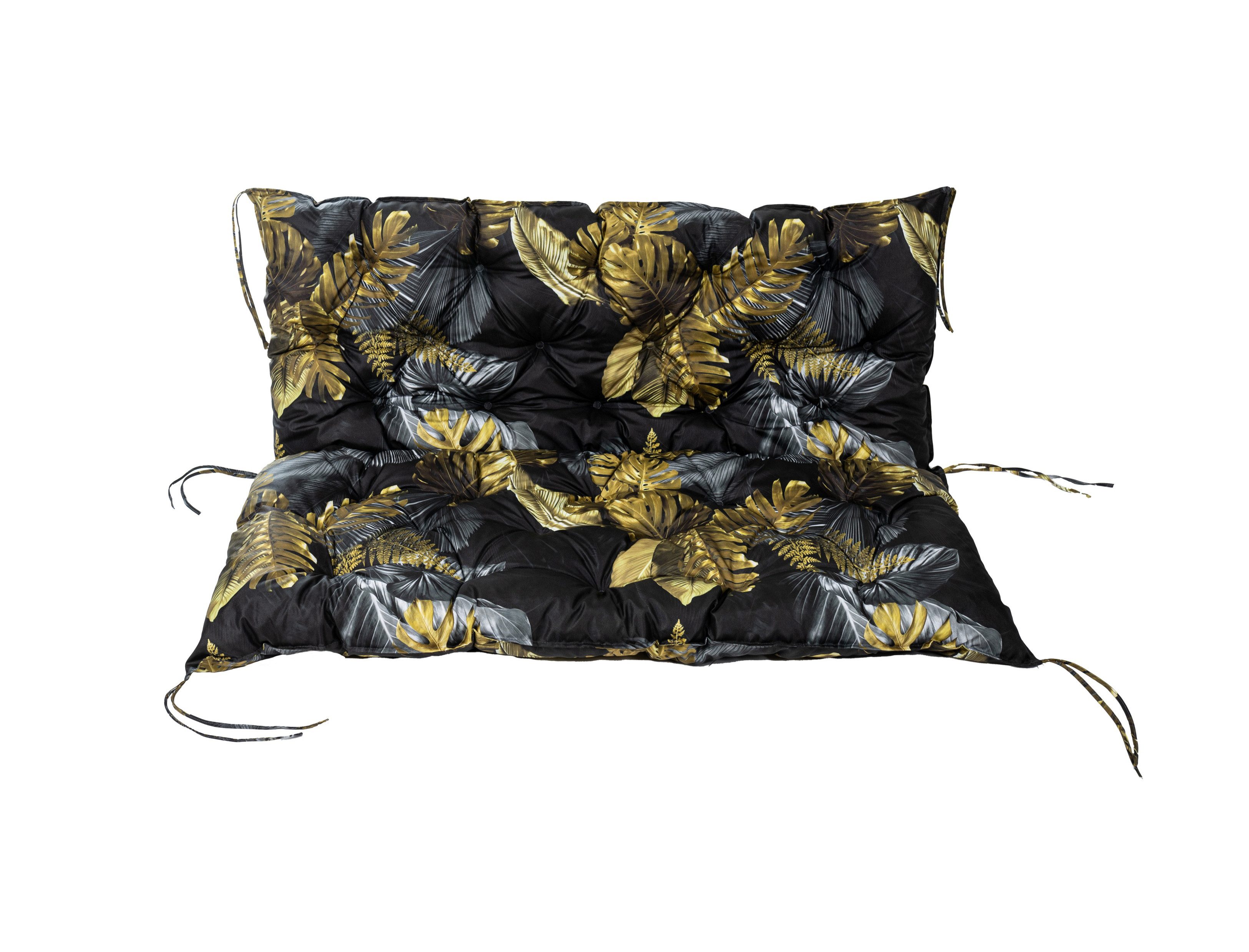 TexDeko Bankauflage TexDeko Garden - Gartenbankauflage mit Rückenlehne wasserabweisend, (1 St), Farbe & Größe: nach Wahl