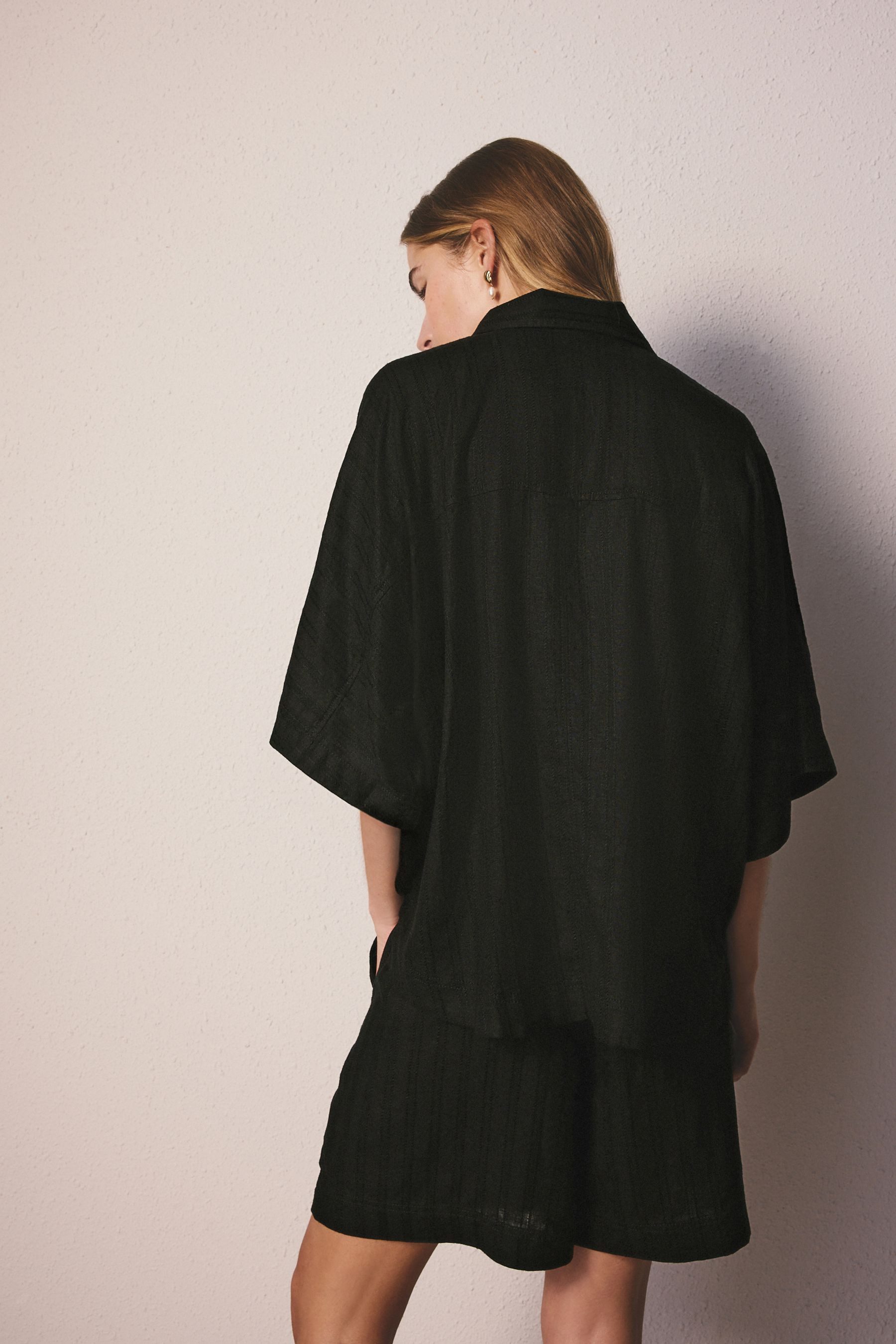 Next Hemdbluse Leinenhemd (1-tlg)