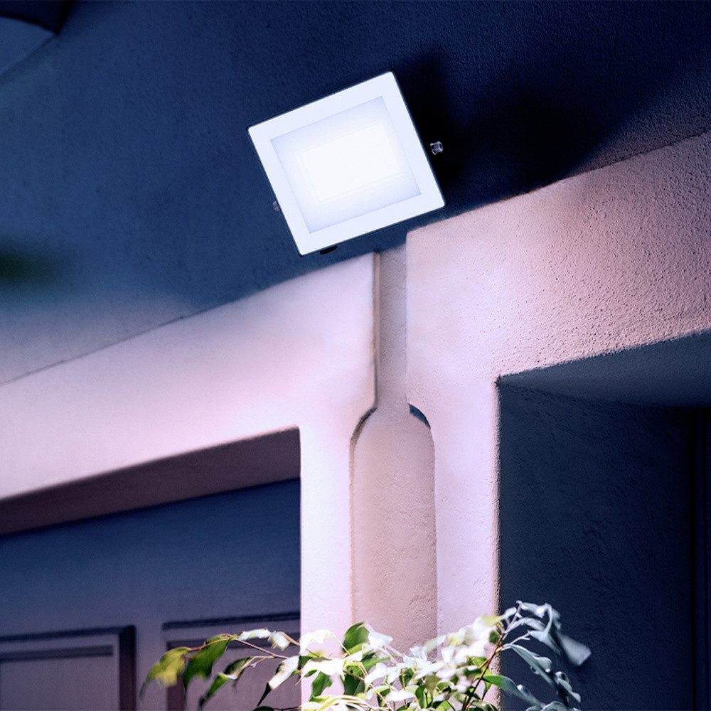 Philips LED Flutlichtstrahler Philips LED Lois 929004641901 LED-Außenstrahler 30 W Leuchtfarben: Ka