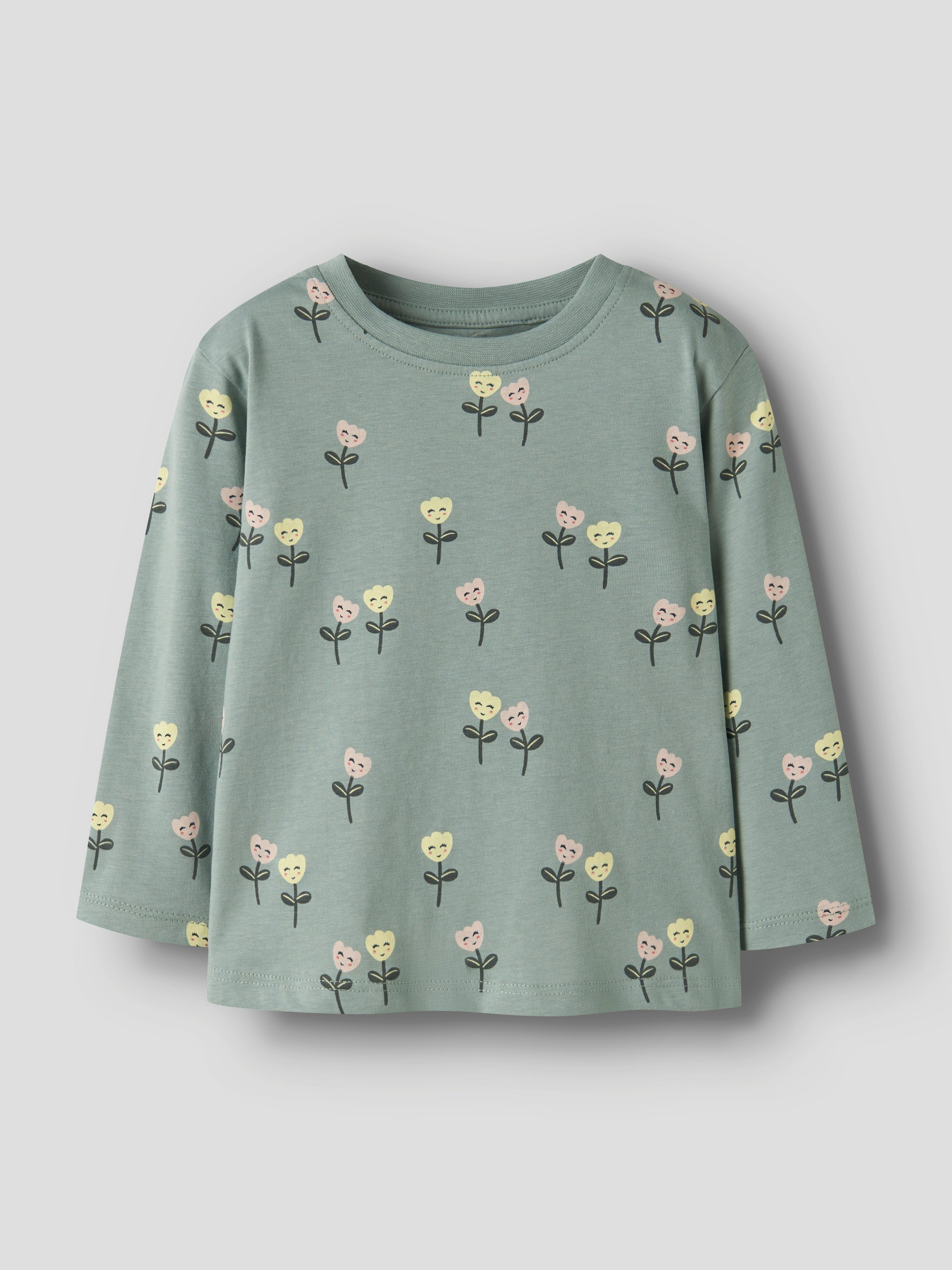 Name It Langarmshirt NMFVELDA 2P LS NREG TOP (Packung, 2-tlg) Baumwolle, regular fit