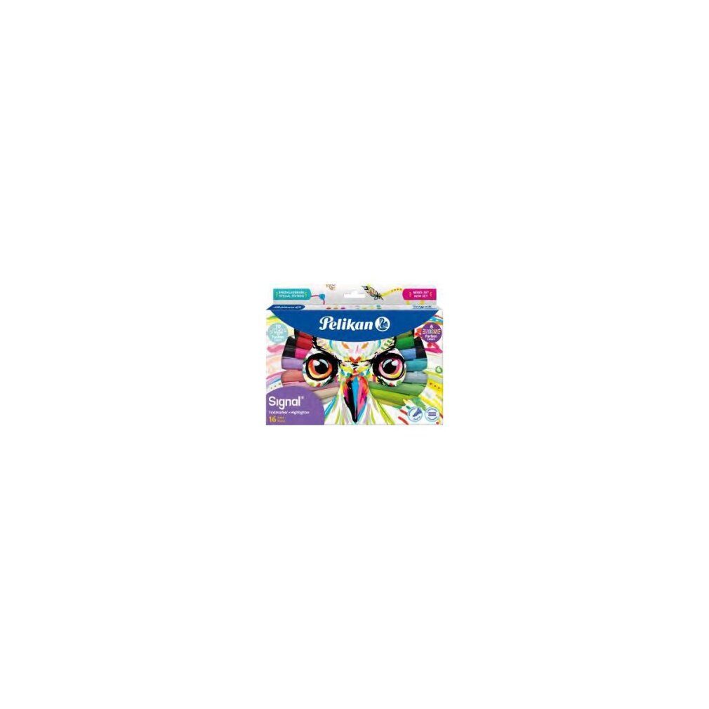 Pelikan Marker Textmarker Signal farbig sortiert 16 St.