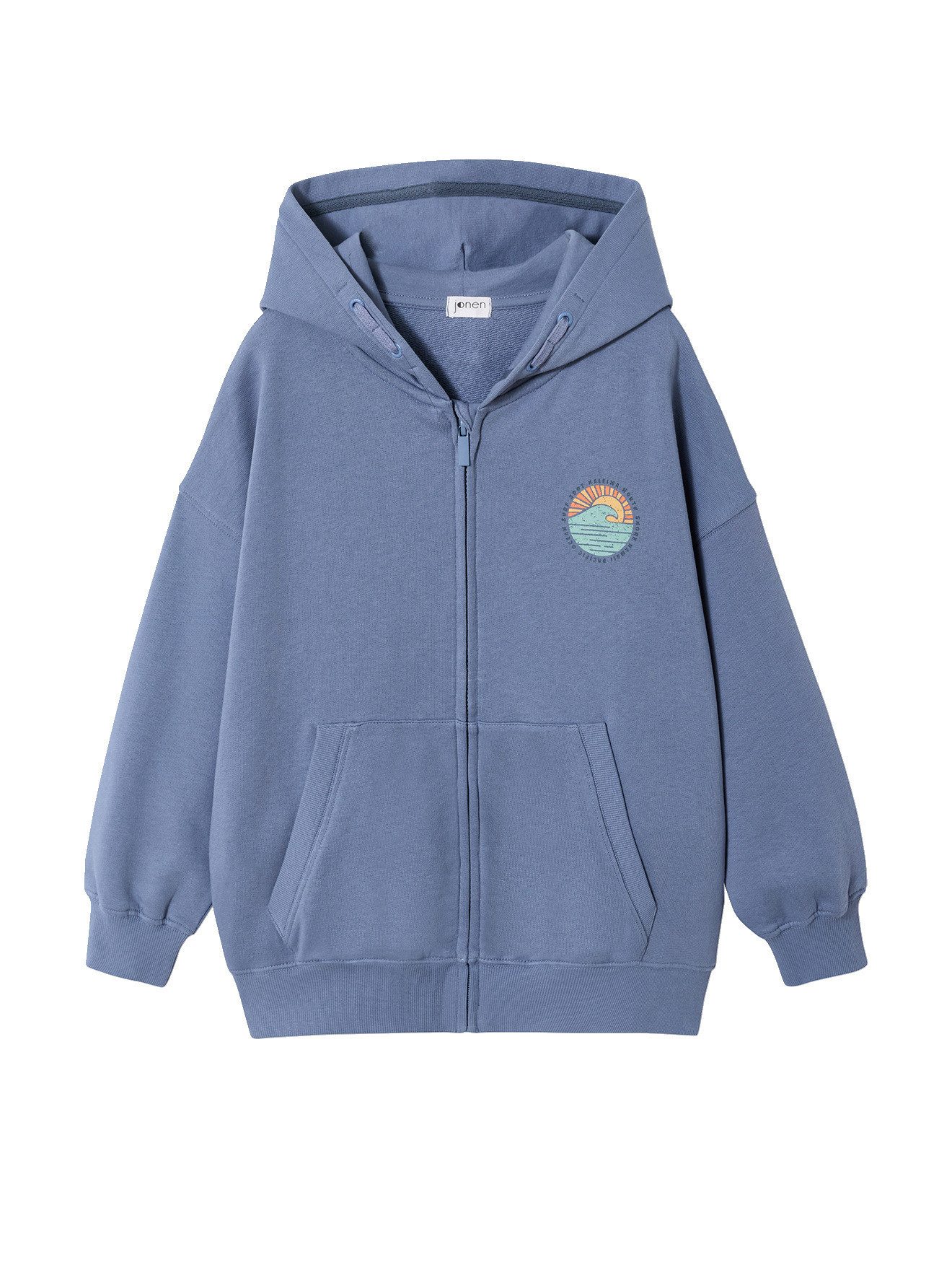 jonen Sweatjacke Oversize Kapuzensweatjacke Kinder