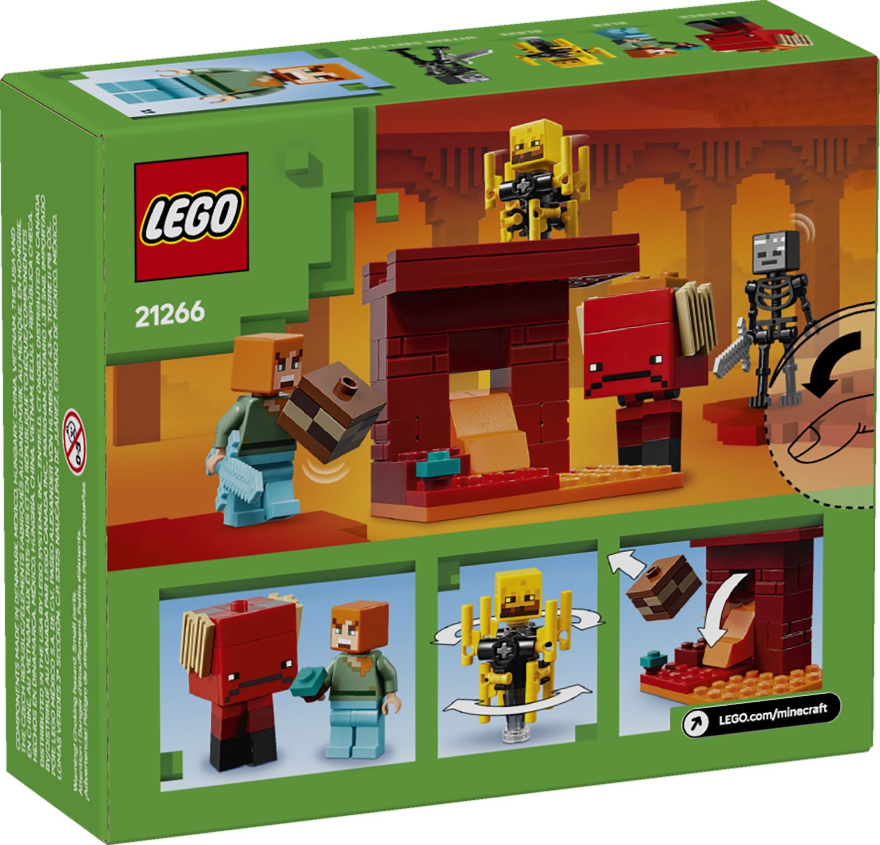 LEGO® LEGO® Minecraft Das Lava-Duell im günstig online kaufen