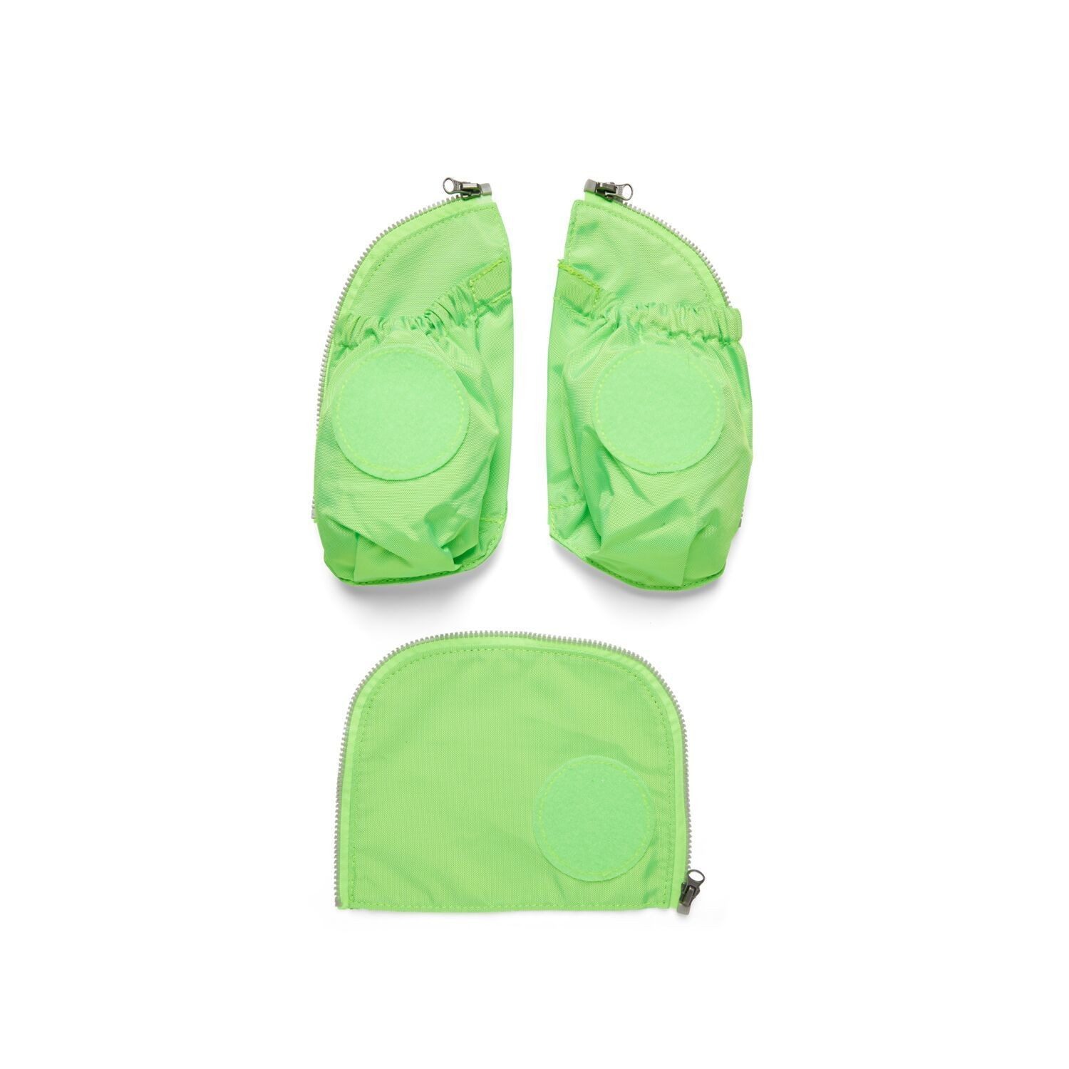 ergobag Federmäppchen Fluo LED Seitentaschen Set