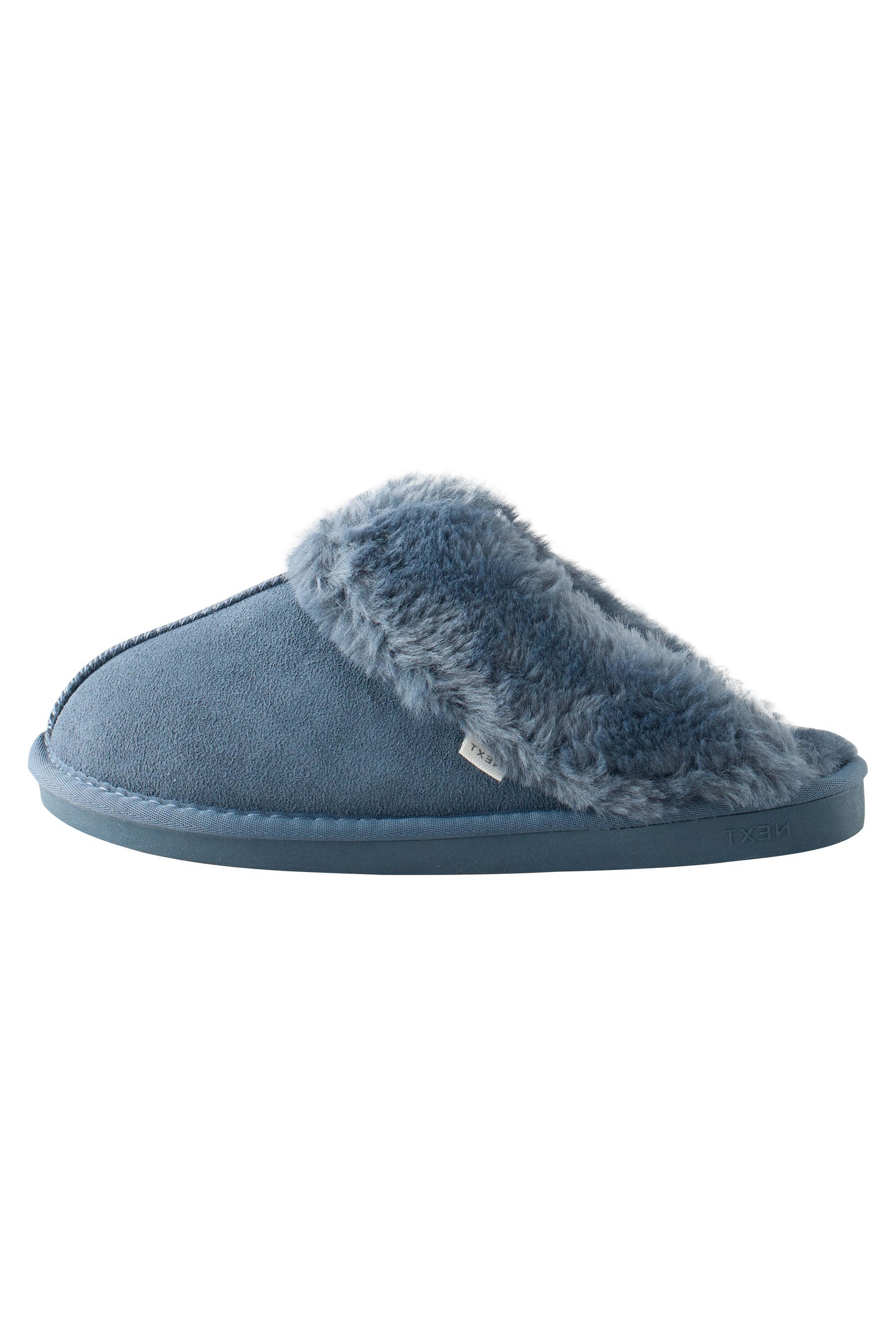 Next Hausschuhe aus Veloursleder Hausschuh (1-tlg)