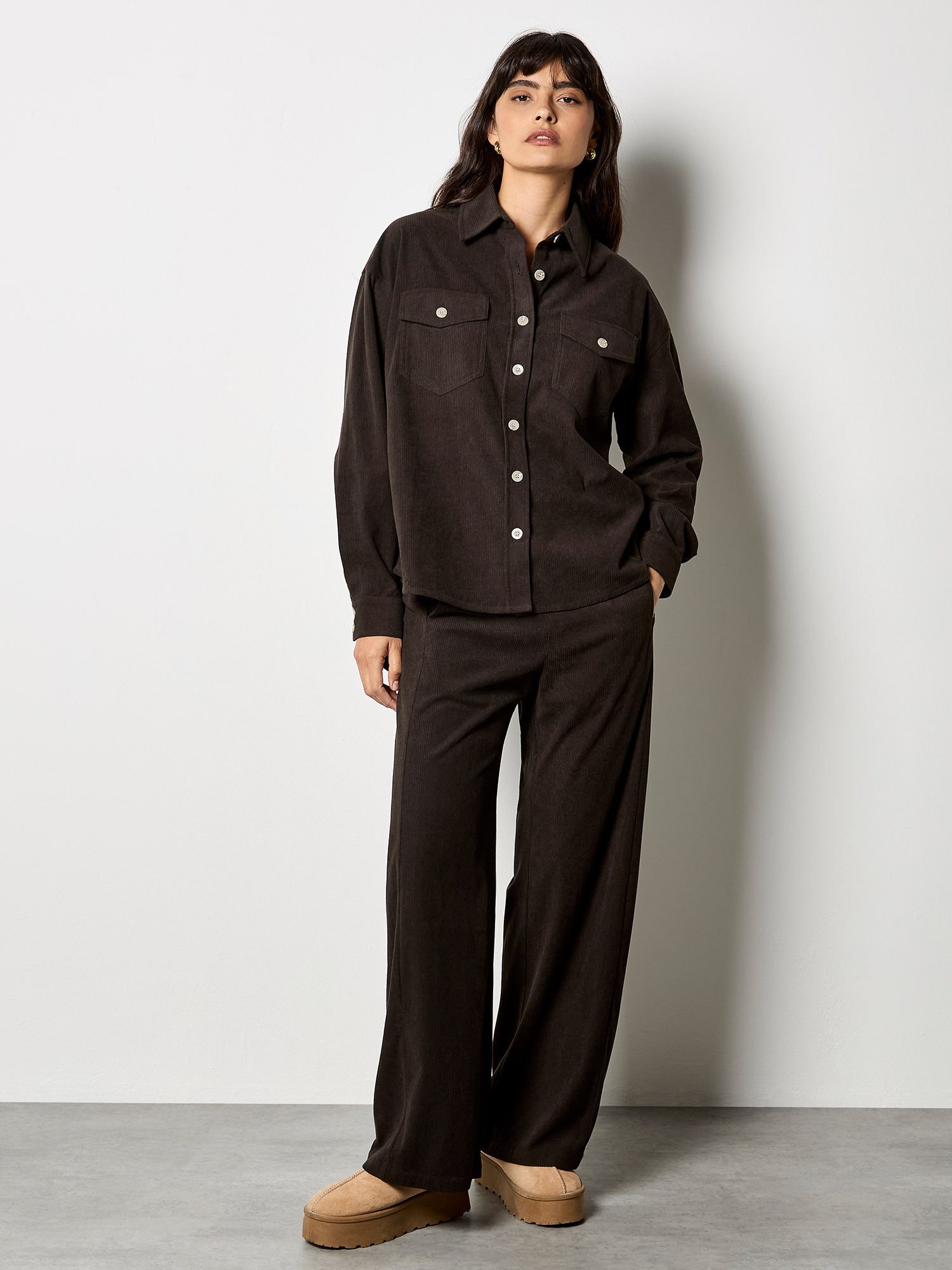 Apricot Hemdbluse günstig online kaufen