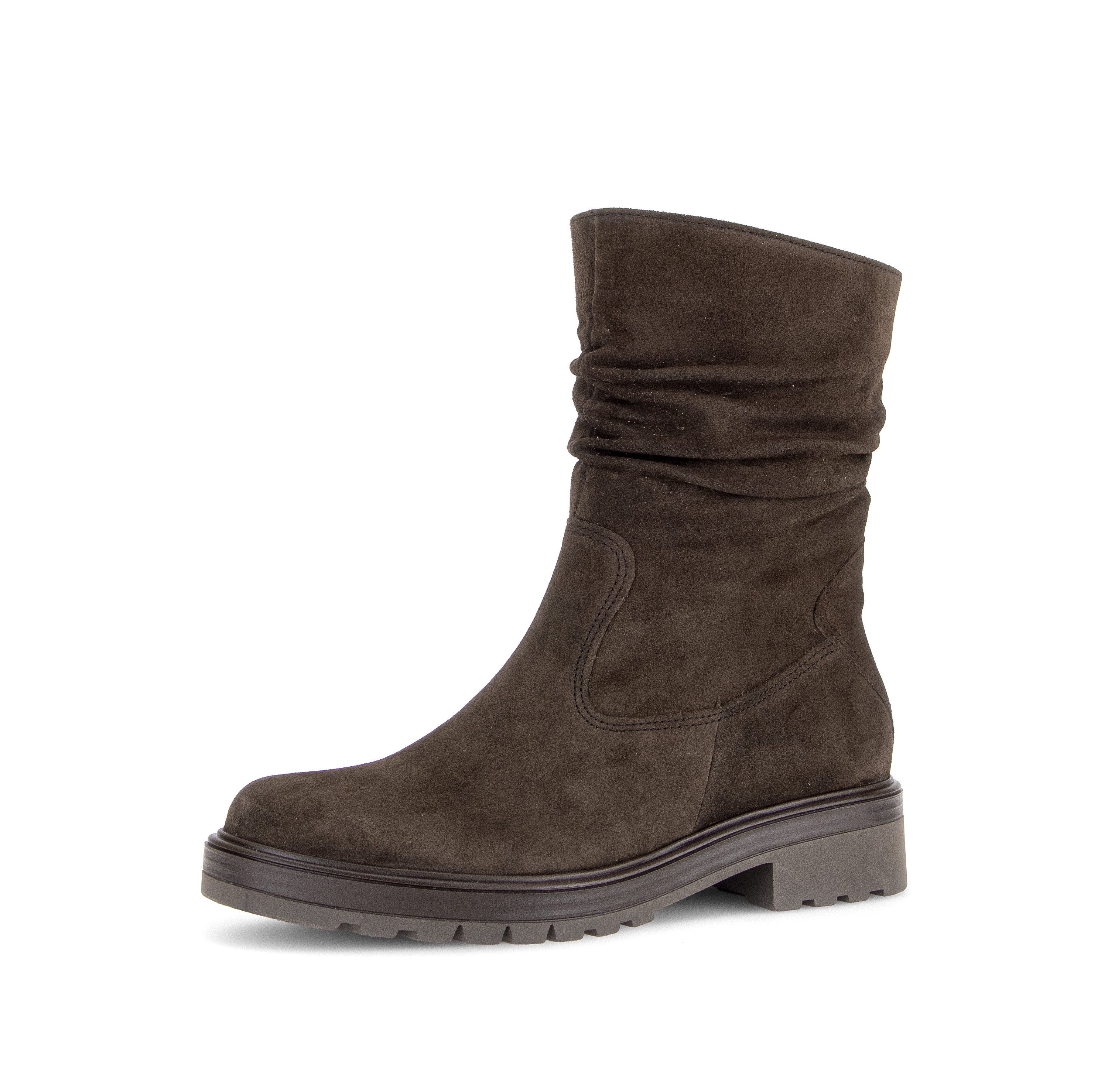 Gabor Stiefelette Blockabsatz, Kurzstiefel mit Reißverschluss