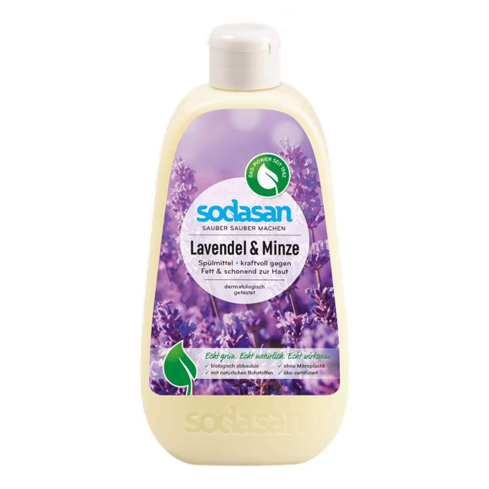 Sodasan Spülmittel - Lavendel & Minze 500ml Geschirrspülmittel