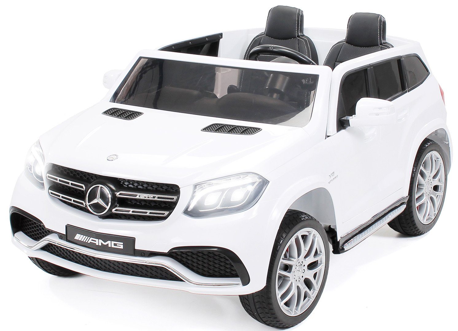 Actionbikes Motors Elektro Kinderauto Kinder Elektroauto Mercedes Benz Gls63 Amg Belastbarkeit 50 Kg Fur 2 Kinder Inkl Fernbedienung Online Kaufen Otto