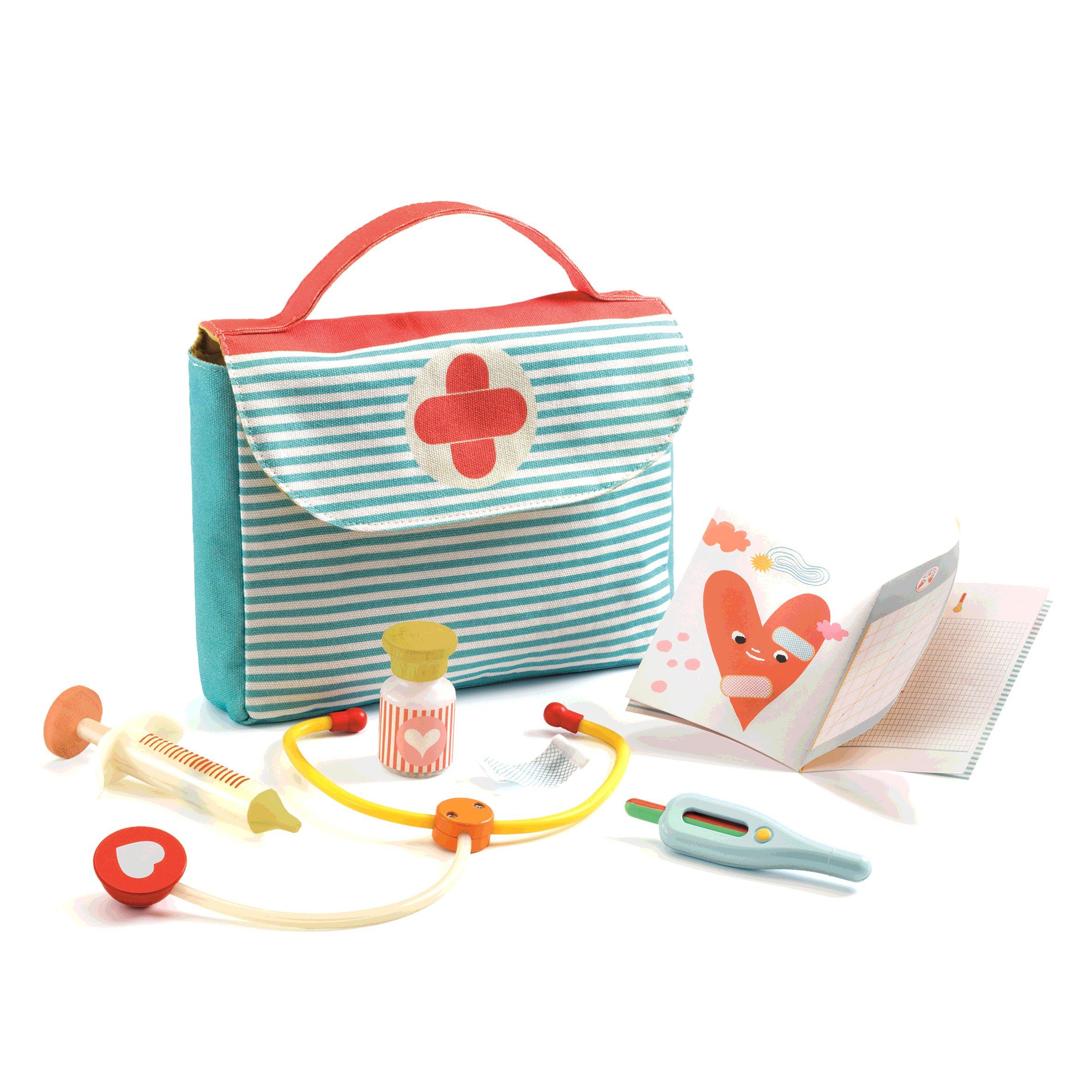 Puppen Koffer POMEA Puppen Arztkoffer mit Zubehör DJ07854