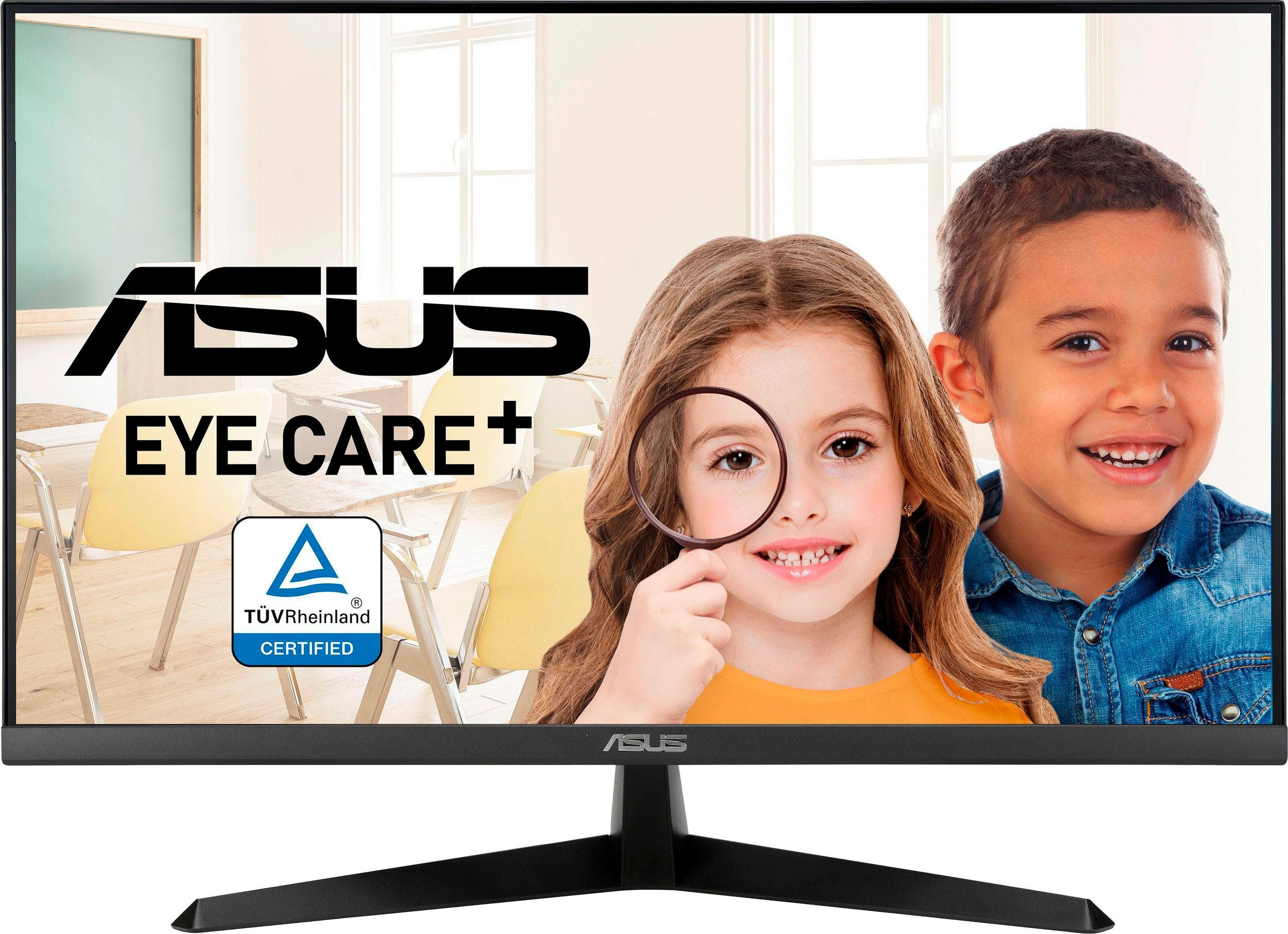 Asus VY279HE LED-Monitor (68,6 cm/27 ", 1920 x 1080 px, Full HD, 1 ms Reaktionszeit, 75 Hz, IPS)