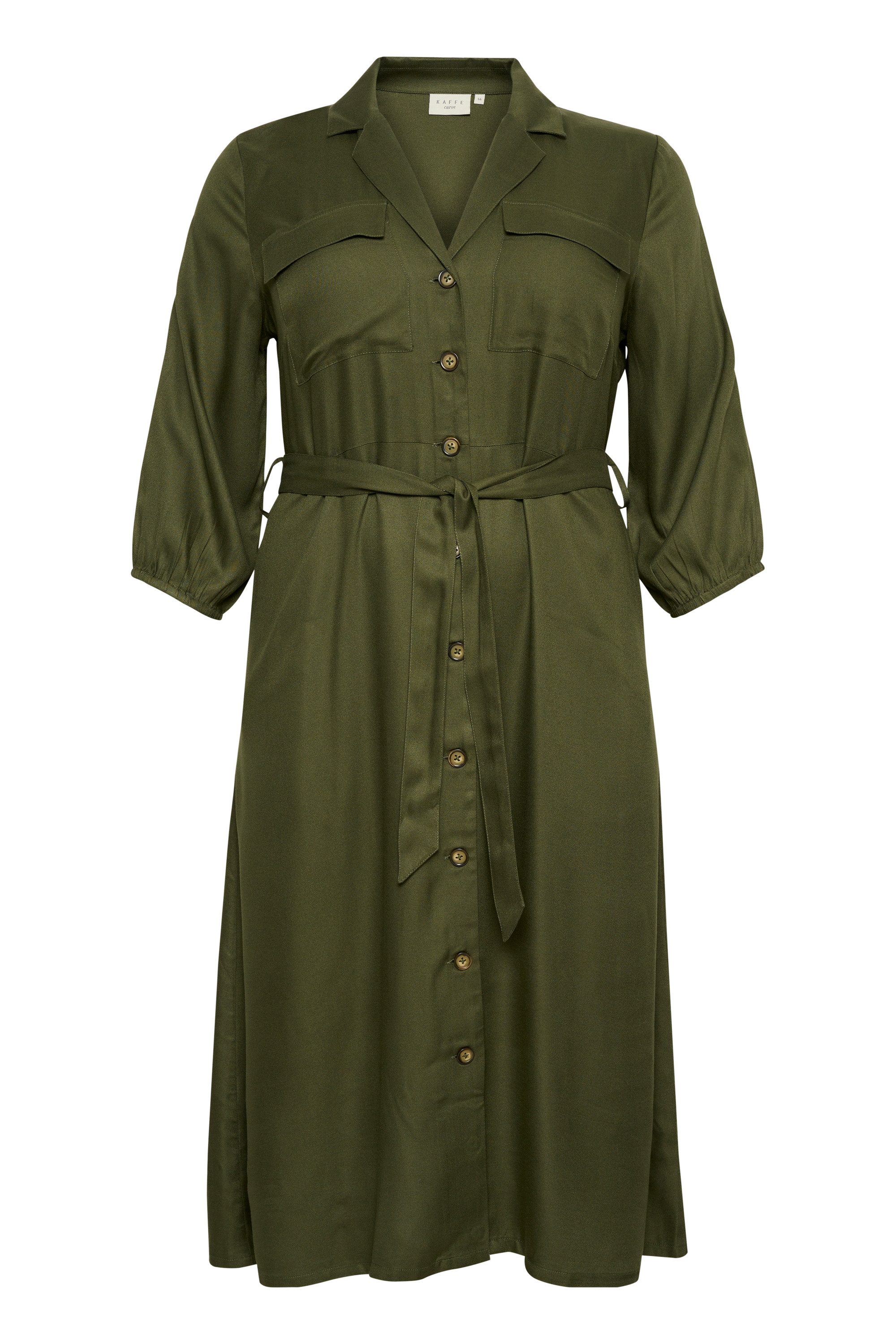 KAFFE Curve Blusenkleid Kleid KCnanne Große günstig online kaufen