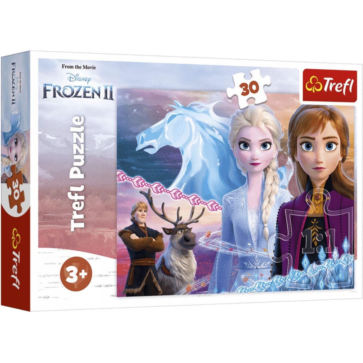 Disney Puzzle Frozen Mädchen, 30 Puzzleteile