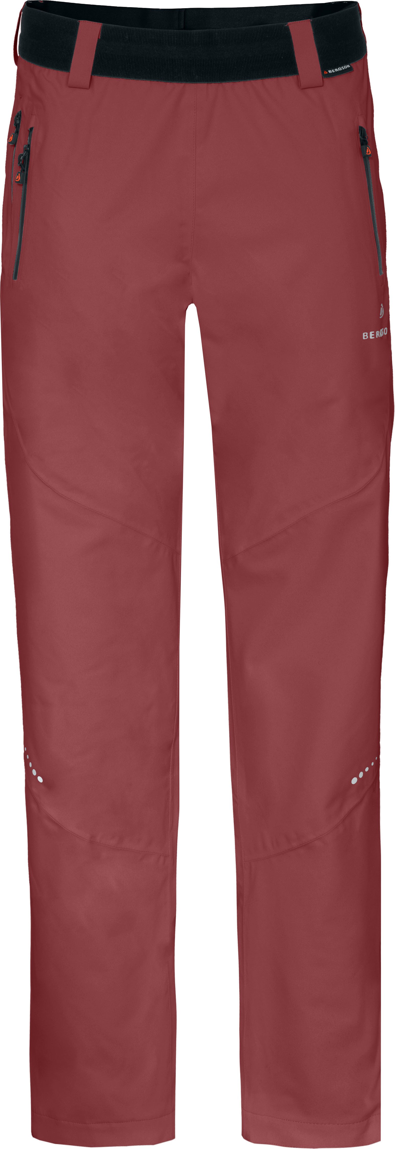 Bergson Regenhose VERDAL Thermo Damen (Über) Regenhose, recycelt, leicht wattiert, 20000 mm Wassersä